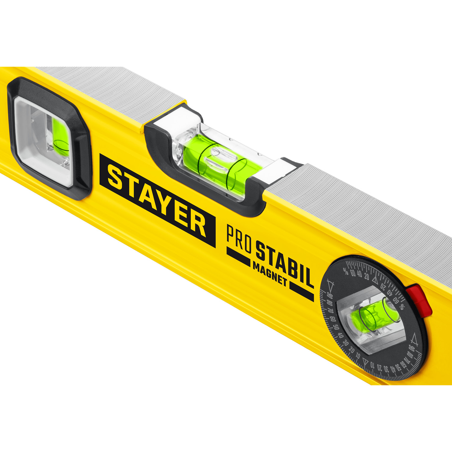 STAYER PRO STABIL, 600 мм, усиленный профиль, магнитный уровень с поворотным глазком, Professional (3480-060) — фото 7