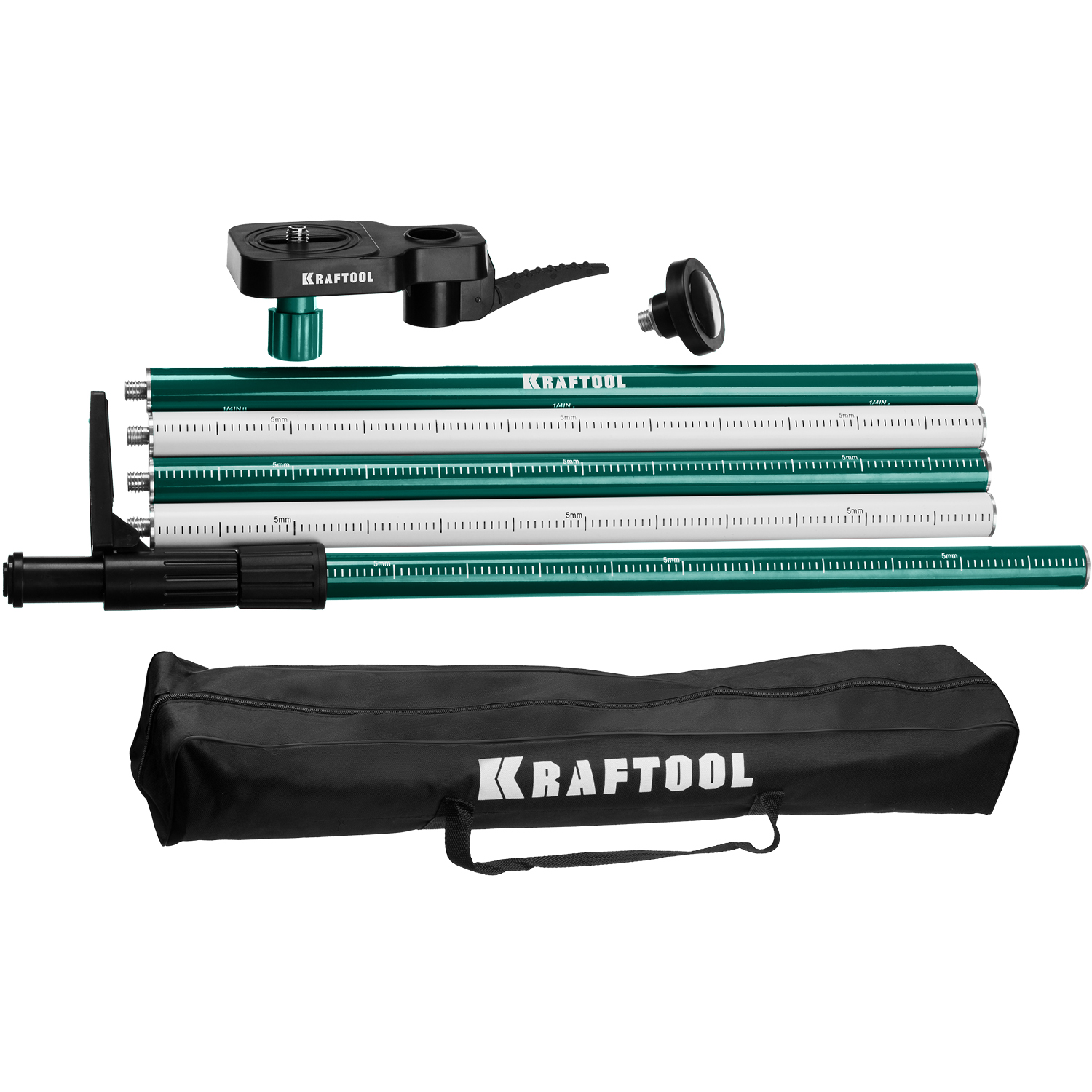 KRAFTOOL ТР 36, 25-360 см, наборная, элевационная распорная штанга-штатив (34823) — фото 6