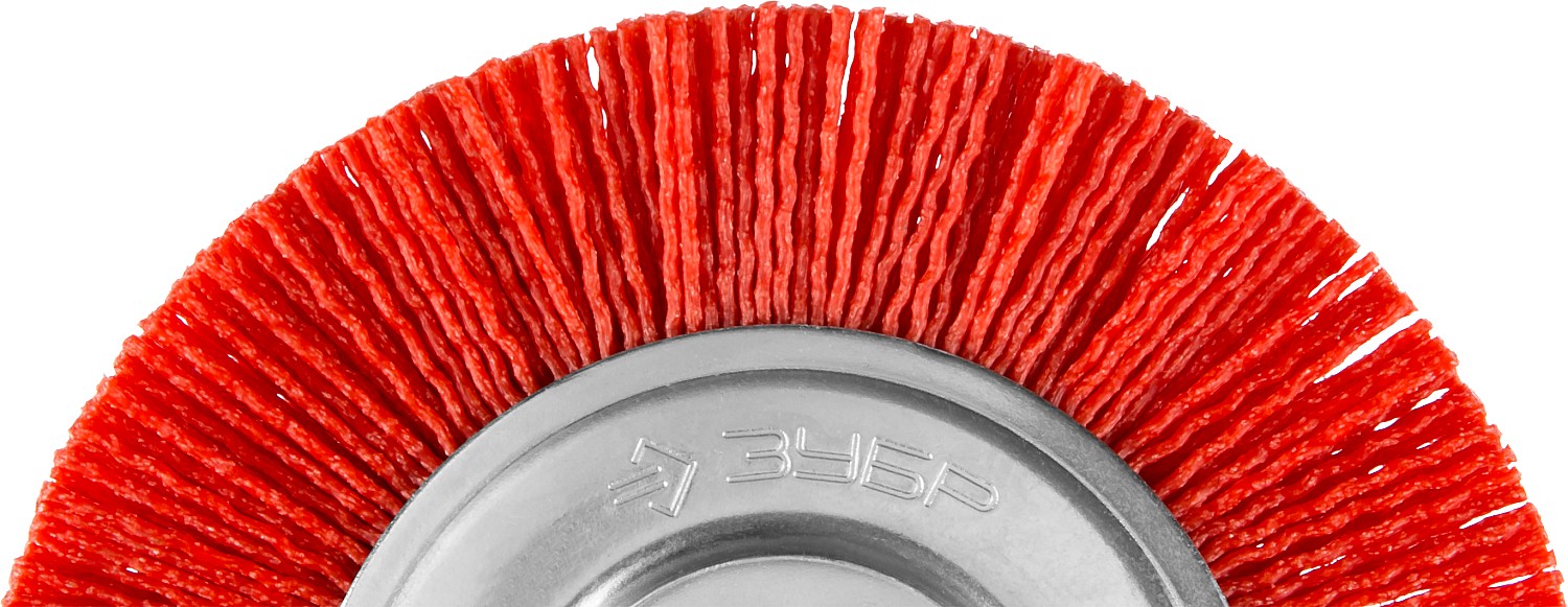 ЗУБР 38 мм, нейлоновая проволока, щетка дисковая для дрели, Профессионал (35161-038) — фото 2