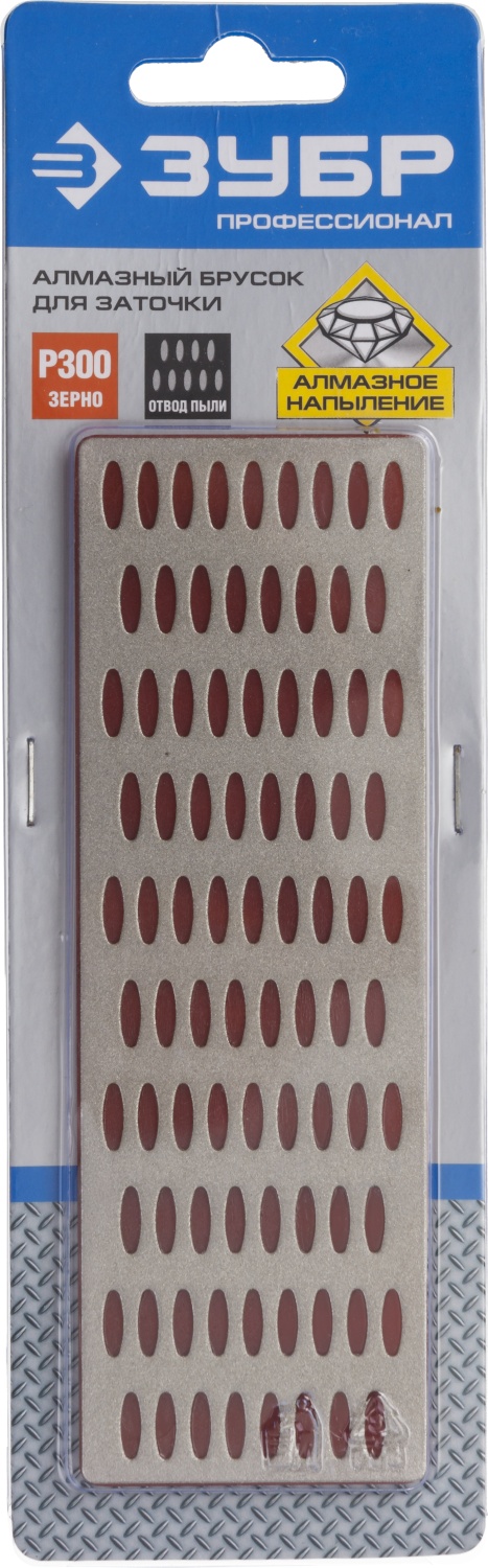 ЗУБР 50 х 150 мм, Р300, средняя зернистость, алмазный заточной брусок, Профессионал (35715-02) — фото 5