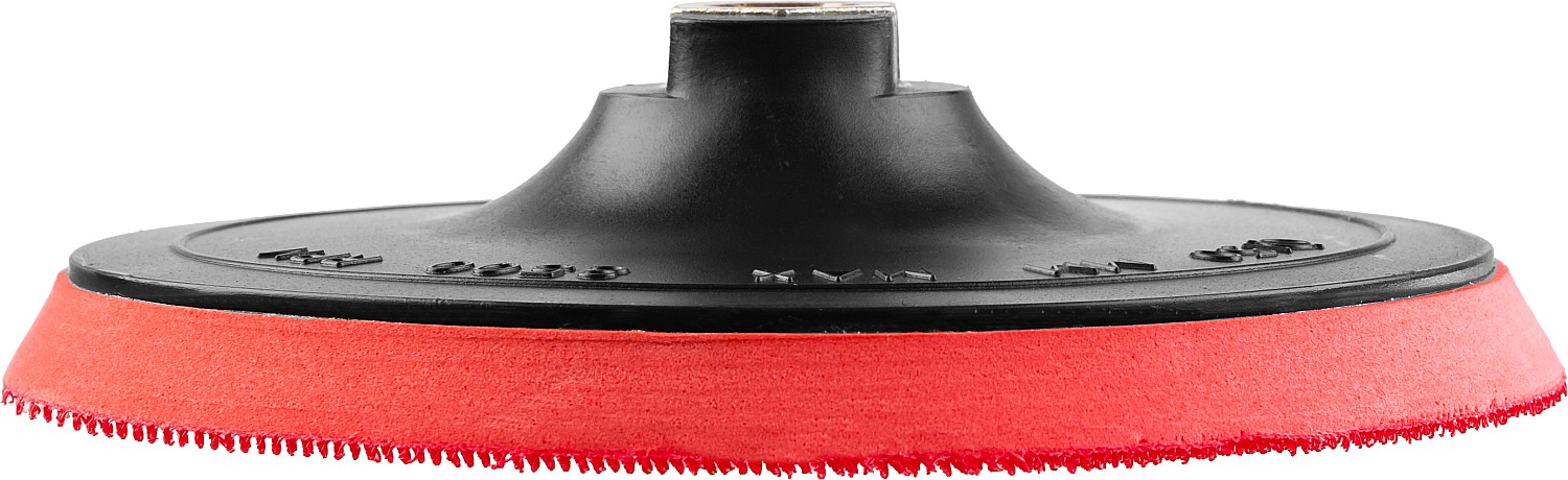 STAYER М14, d 150 мм, пластиковая, мягкая опорная тарелка на липучке для УШМ (35744-150) — фото 2