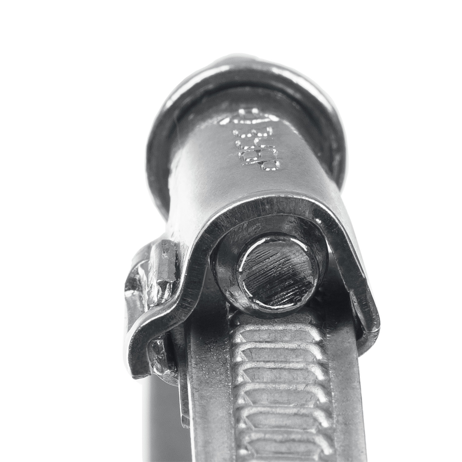 ЗУБР Х-9Н, 32 - 50 мм, накатная лента 9 мм, цинк, 50 шт, червячный хомут (37807-50) — фото 8