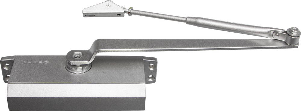 ЗУБР до 80 кг, цвет серебро, дверной доводчик, Профессионал (37910-80)