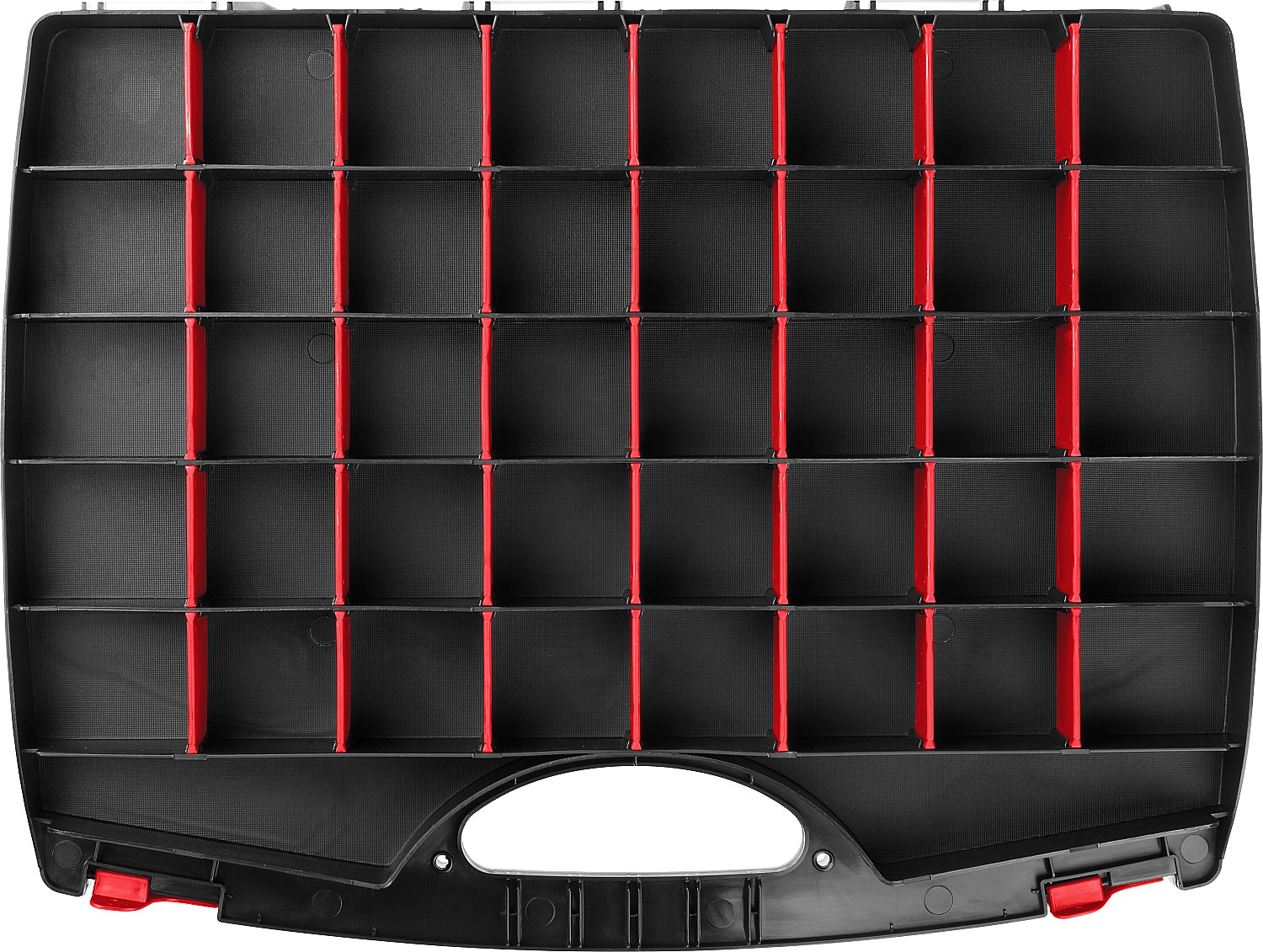 ЗУБР ДОН-80, 425 х 330 х 85 мм, двухсторонний органайзер с 80 ячейками (38036-80) — фото 7