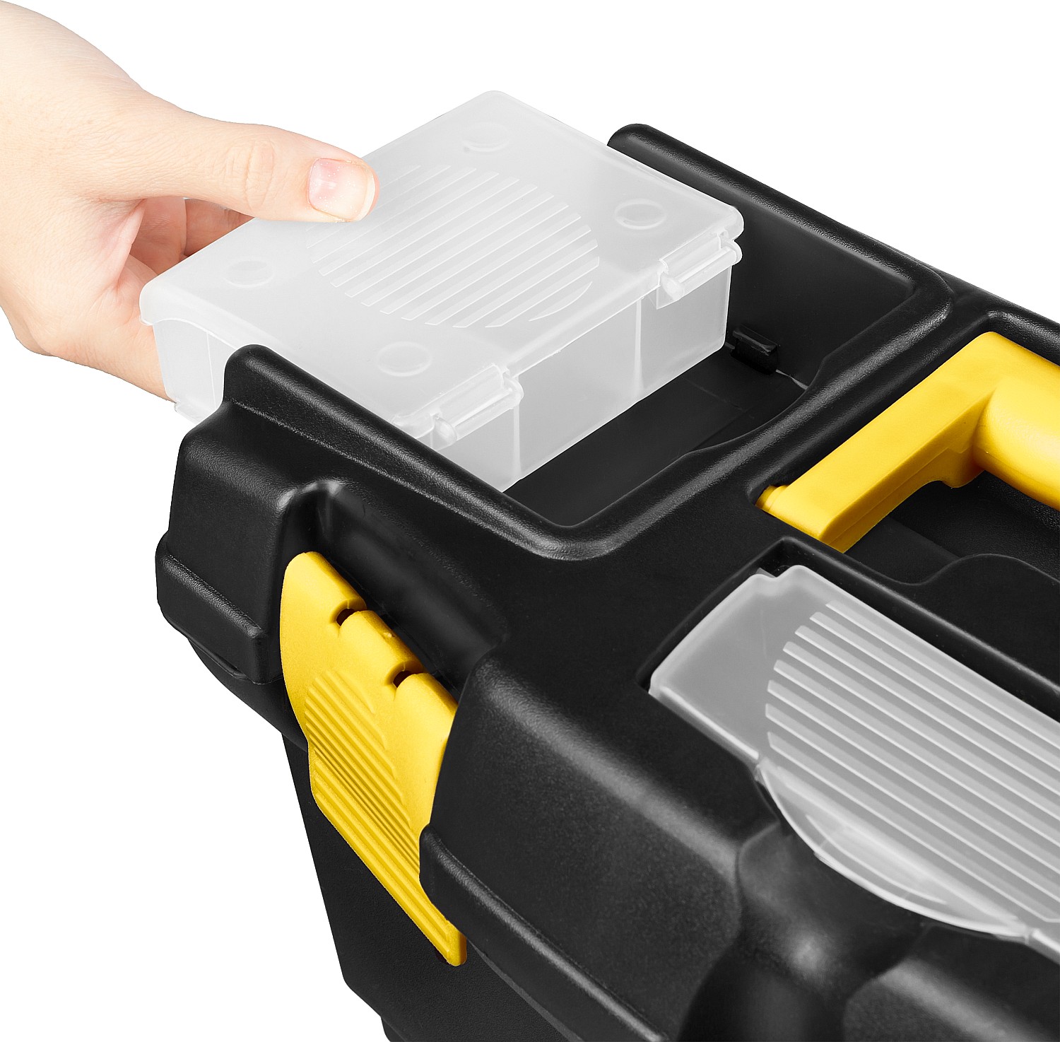 STAYER VEGA-16, 410 x 210 x 230 мм, (16″), пластиковый ящик для инструментов (38105-16) — фото 6