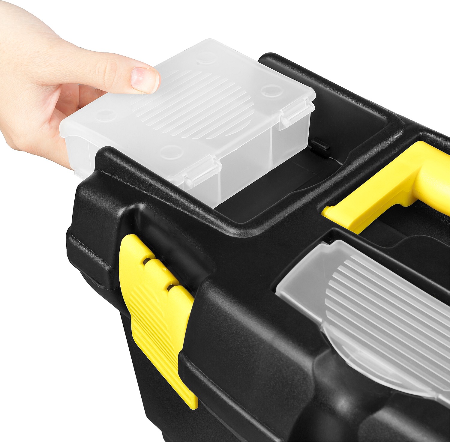 STAYER VEGA-19, 490 х 250 х 250 мм, (19″), пластиковый ящик для инструментов (38105-18) — фото 6