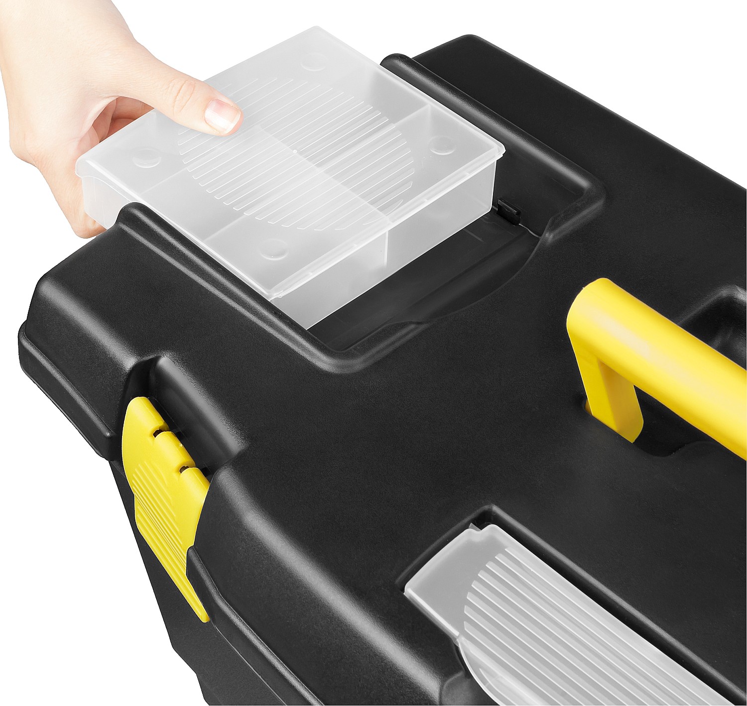 STAYER VEGA-24, 610 х 320 х 300 мм, (24″), пластиковый ящик для инструментов (38105-21) — фото 6