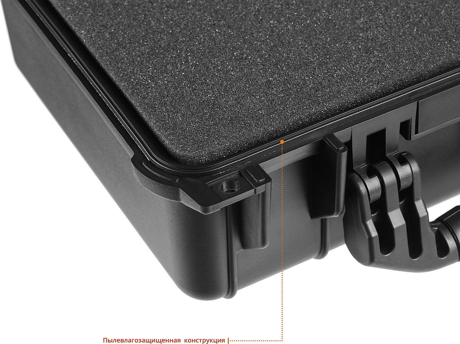 KRAFTOOL PANZER-13, 340 х 290 х 150 мм, (13″), IP55, ударопрочный пластиковый ящик (38251-13) — фото 7