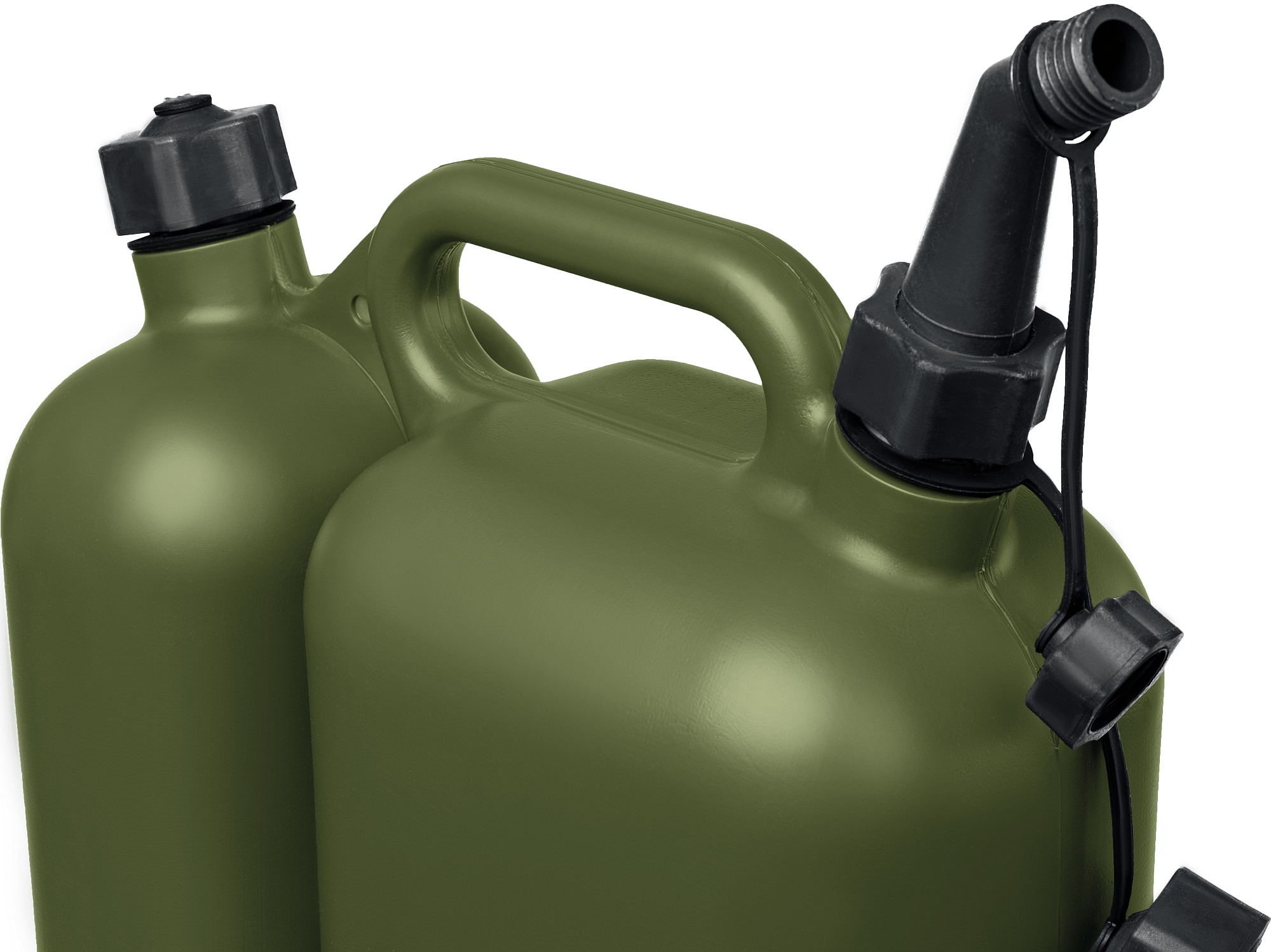 ЗУБР 5 + 2.5 л, пластиковая усиленная двухсекционная канистра, Профессионал (38367-7.5) — фото 3