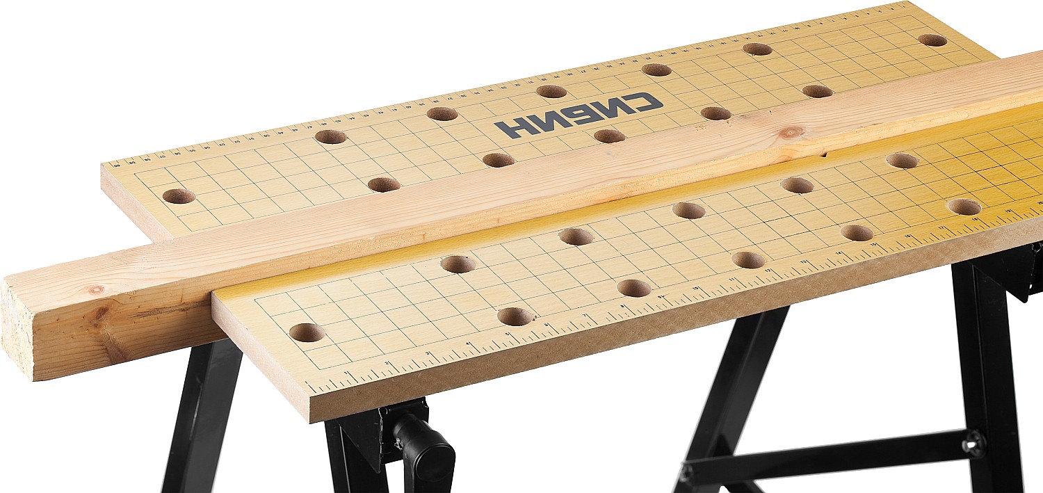 СИБИН 605х635х780 мм, складной столярный верстак (38723) — фото 6