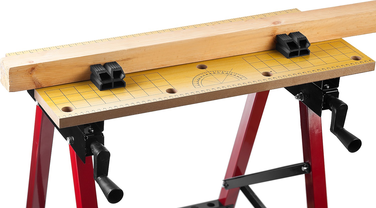 ЗУБР М-500, 605х635х795 мм, складной столярный верстак (38726) — фото 11