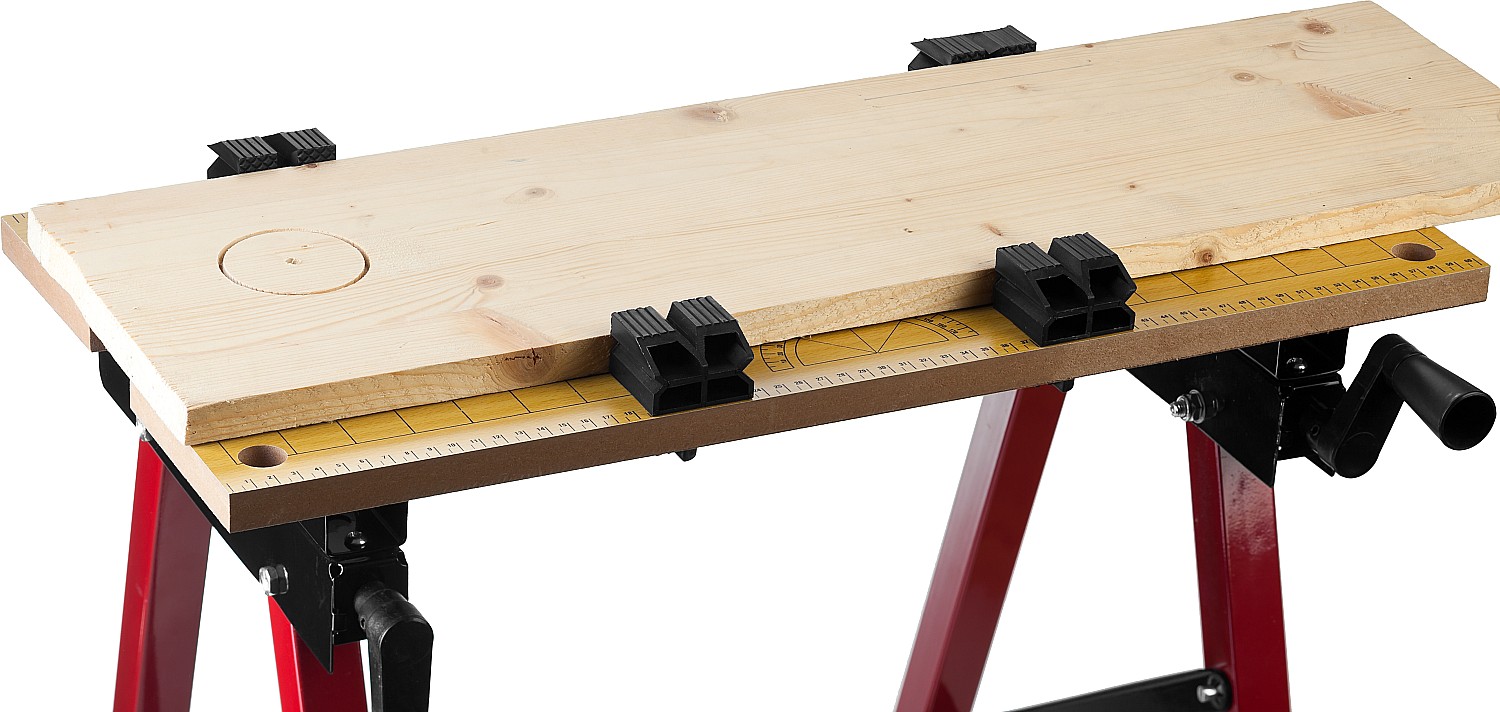 ЗУБР М-500, 605х635х795 мм, складной столярный верстак (38726) — фото 10