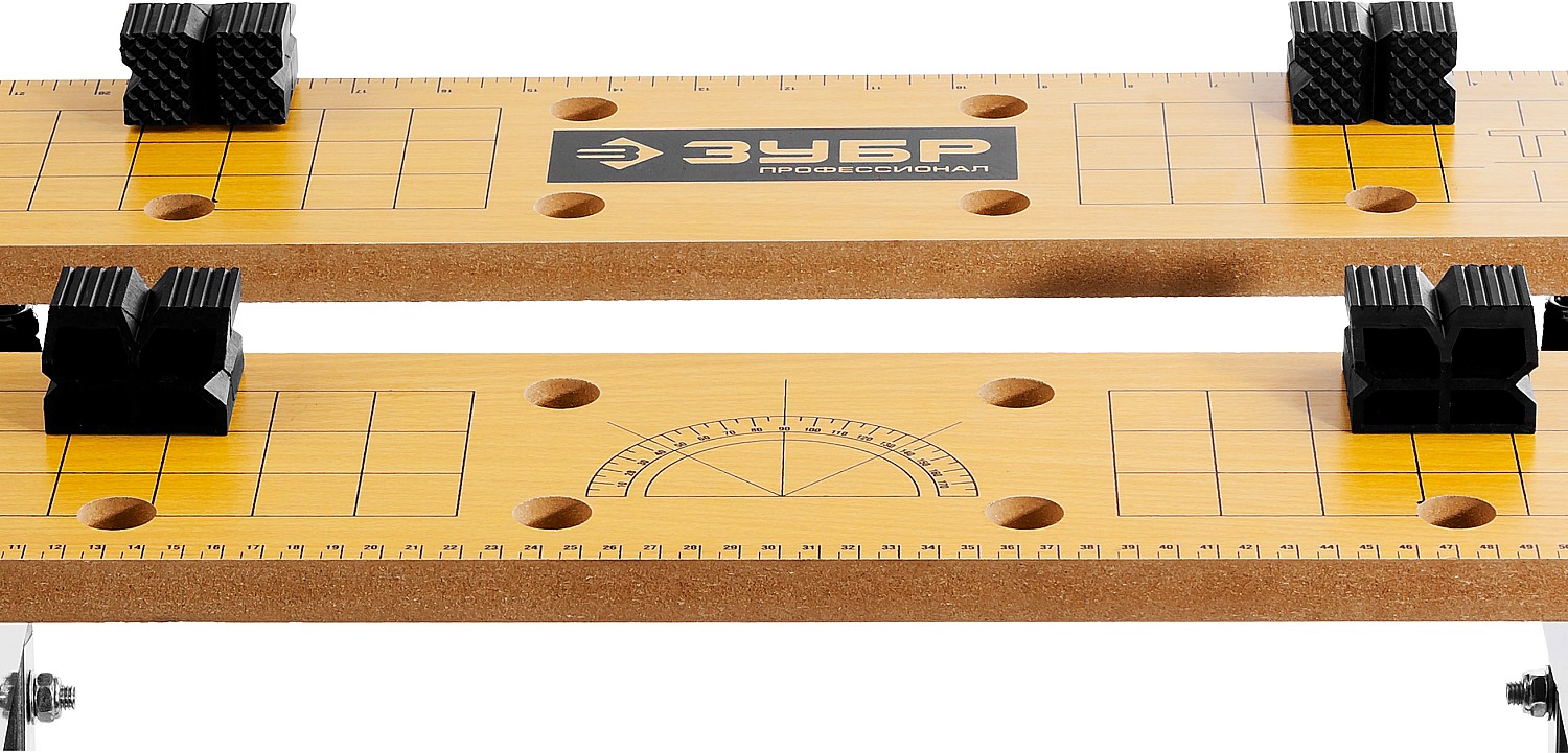 ЗУБР T7, 605х490х810 мм, складной столярный верстак Профессионал (38728) — фото 9