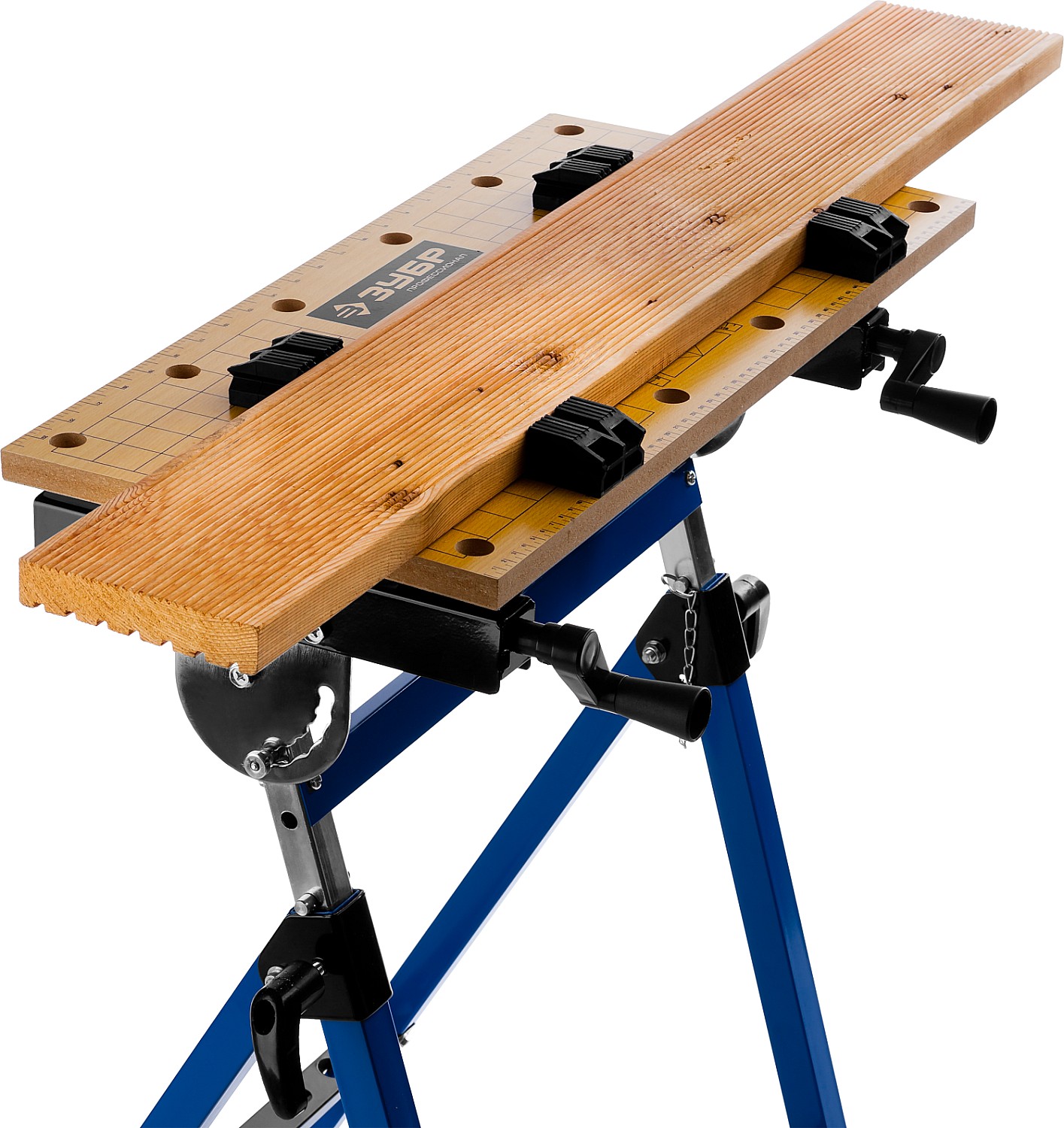 ЗУБР T7, 605х490х810 мм, складной столярный верстак Профессионал (38728) — фото 10