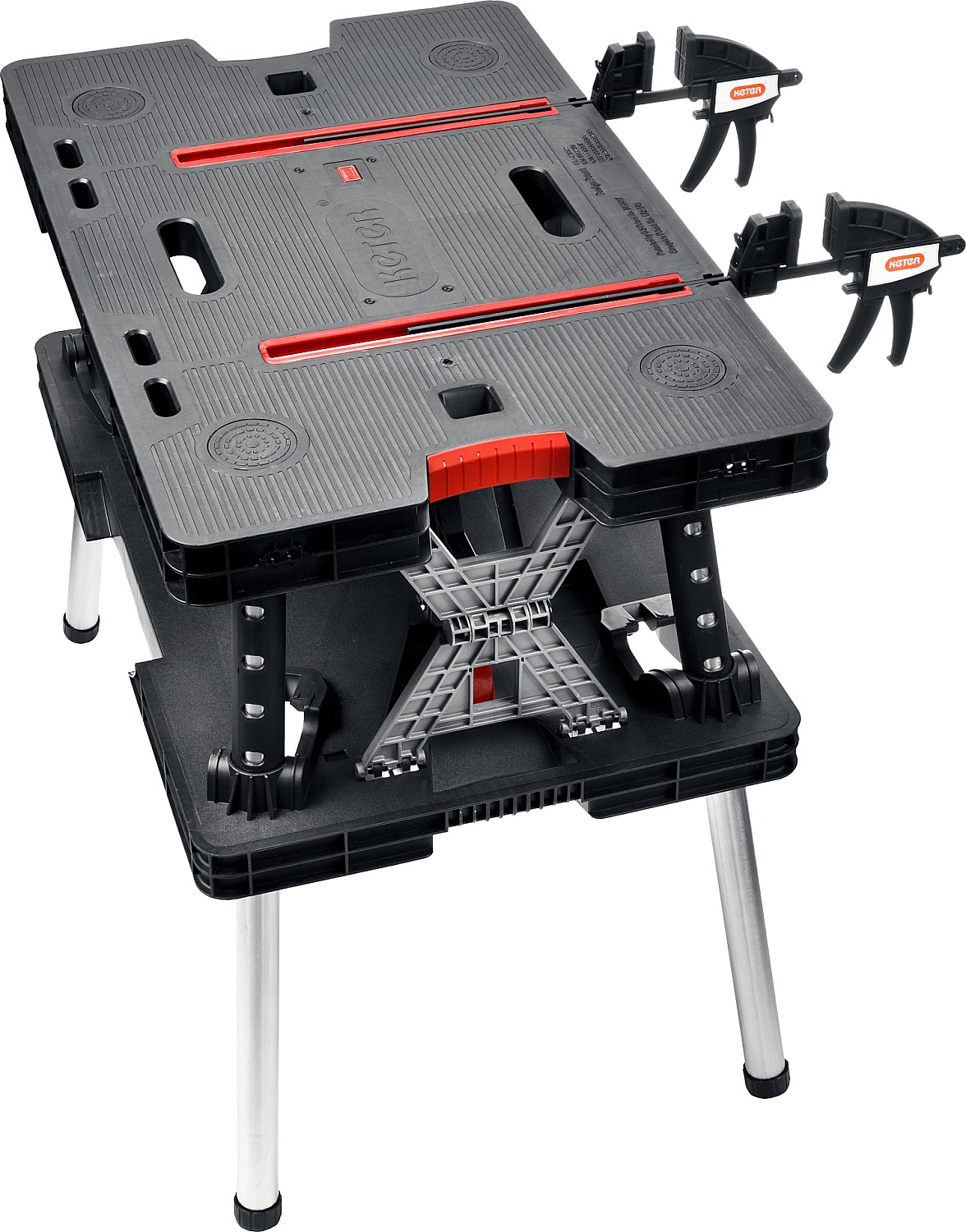 KETER FOLDING 850х550х755 мм, складной столярный верстак (38730) — фото 3