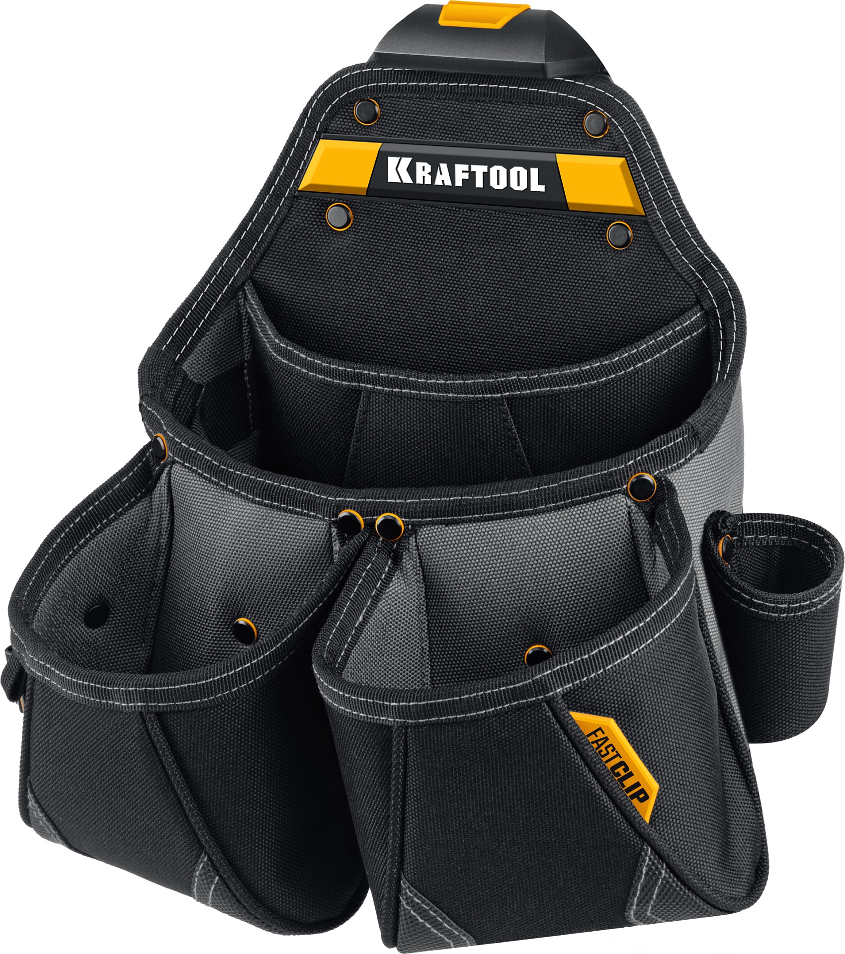 KRAFTOOL KBS-3L пояс монтажника, в комплекте: пояс монтажника и 2 большие сумки (38761) — фото 6