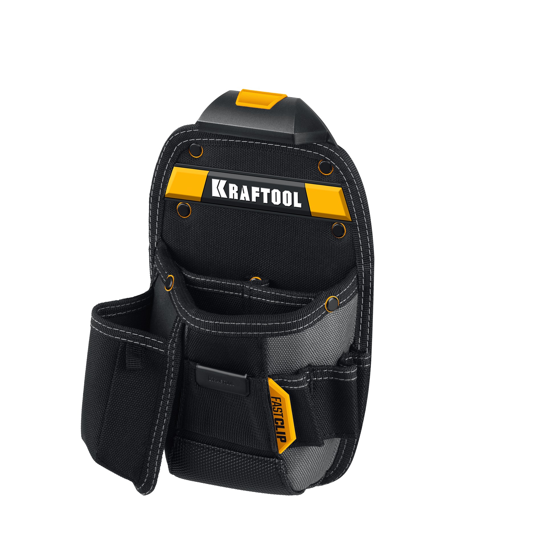 KRAFTOOL KBS-3 пояс монтажника, в комплекте: пояс монтажника, большая сумка, малая сумка (38762) — фото 5