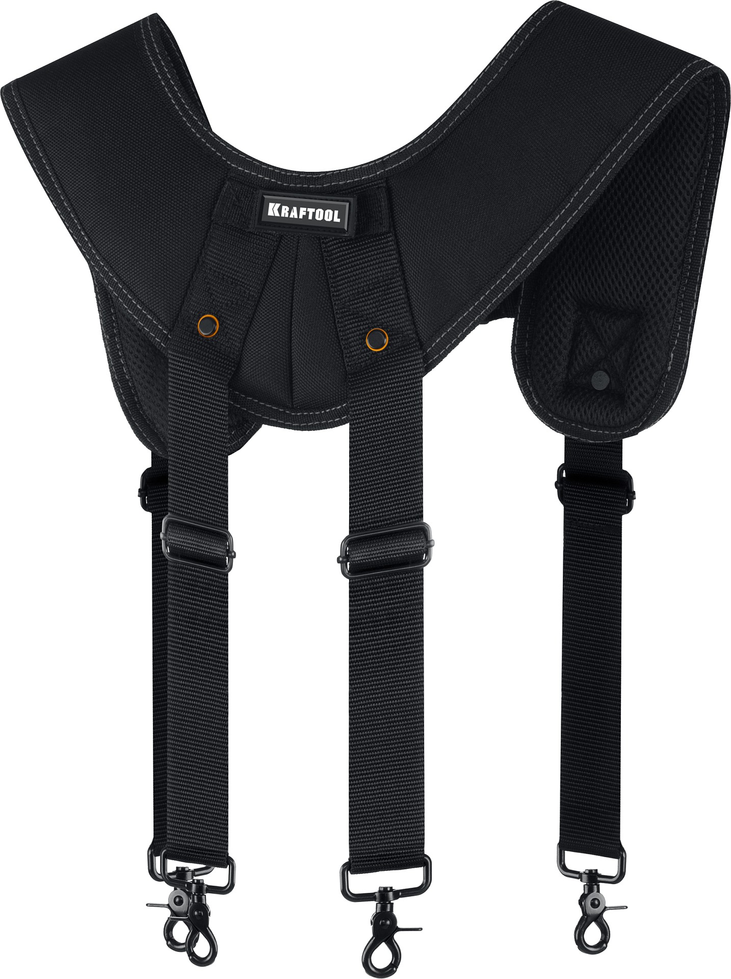 KRAFTOOL KS-1 подтяжки регулируемые, 4 точки крепления (38765) — фото 2