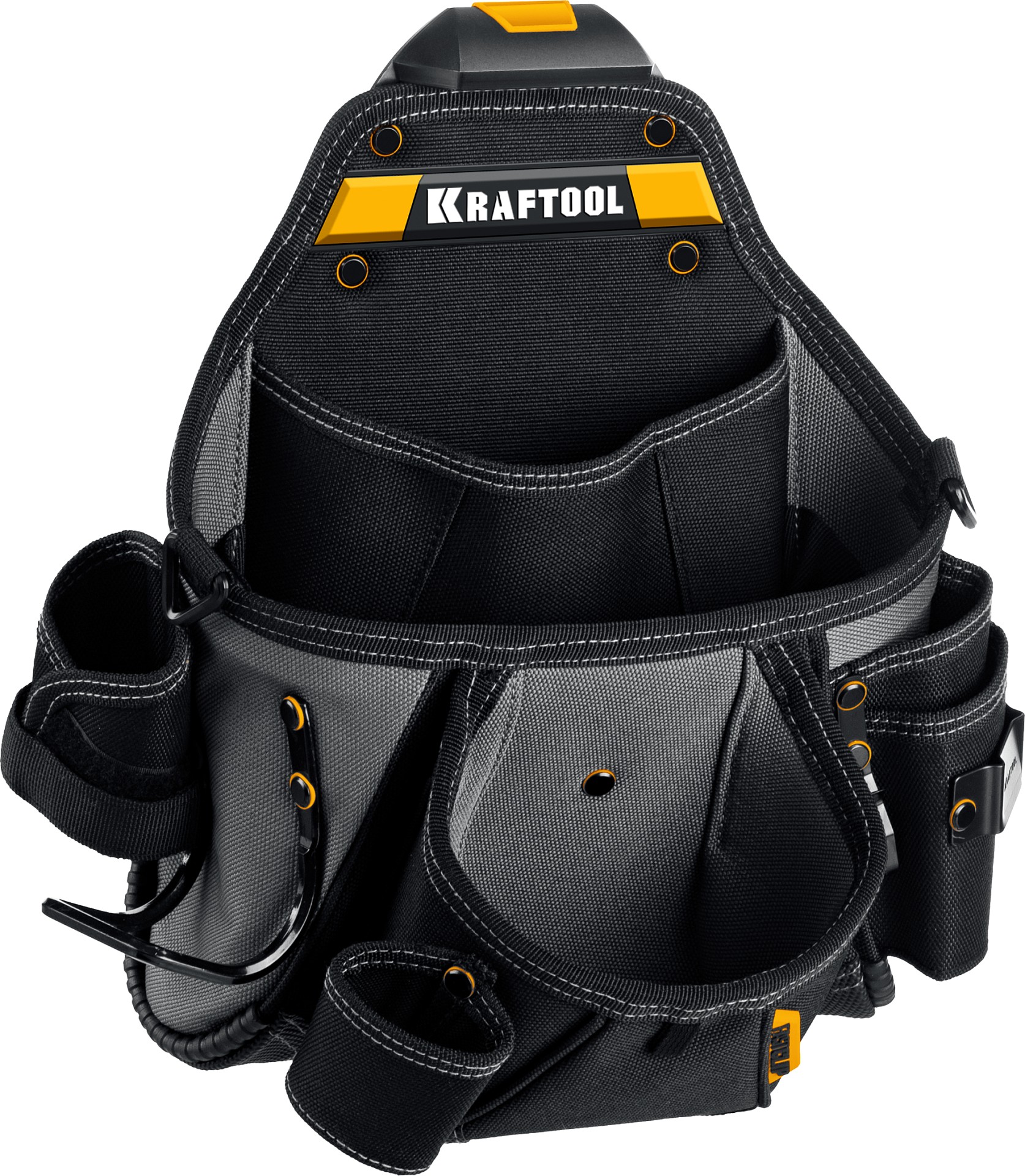 KRAFTOOL KPB-20 поясная сумка с быстросъёмным креплением FastClip, 320 х 310 мм (38767) — фото 2