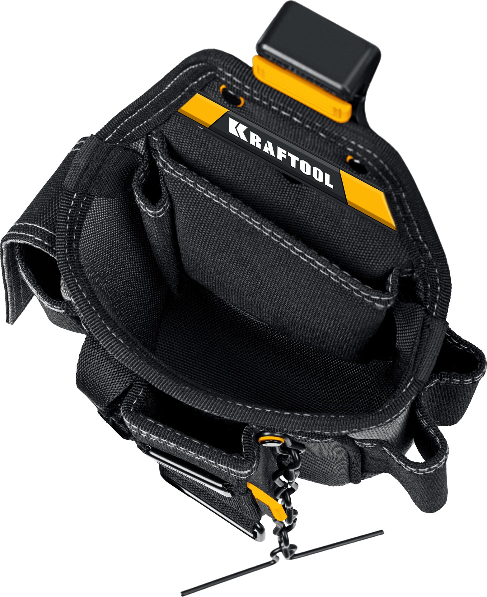 KRAFTOOL KP-13E поясная сумка с быстросъёмным креплением FastClip, 280 х 200 мм (38772) — фото 4
