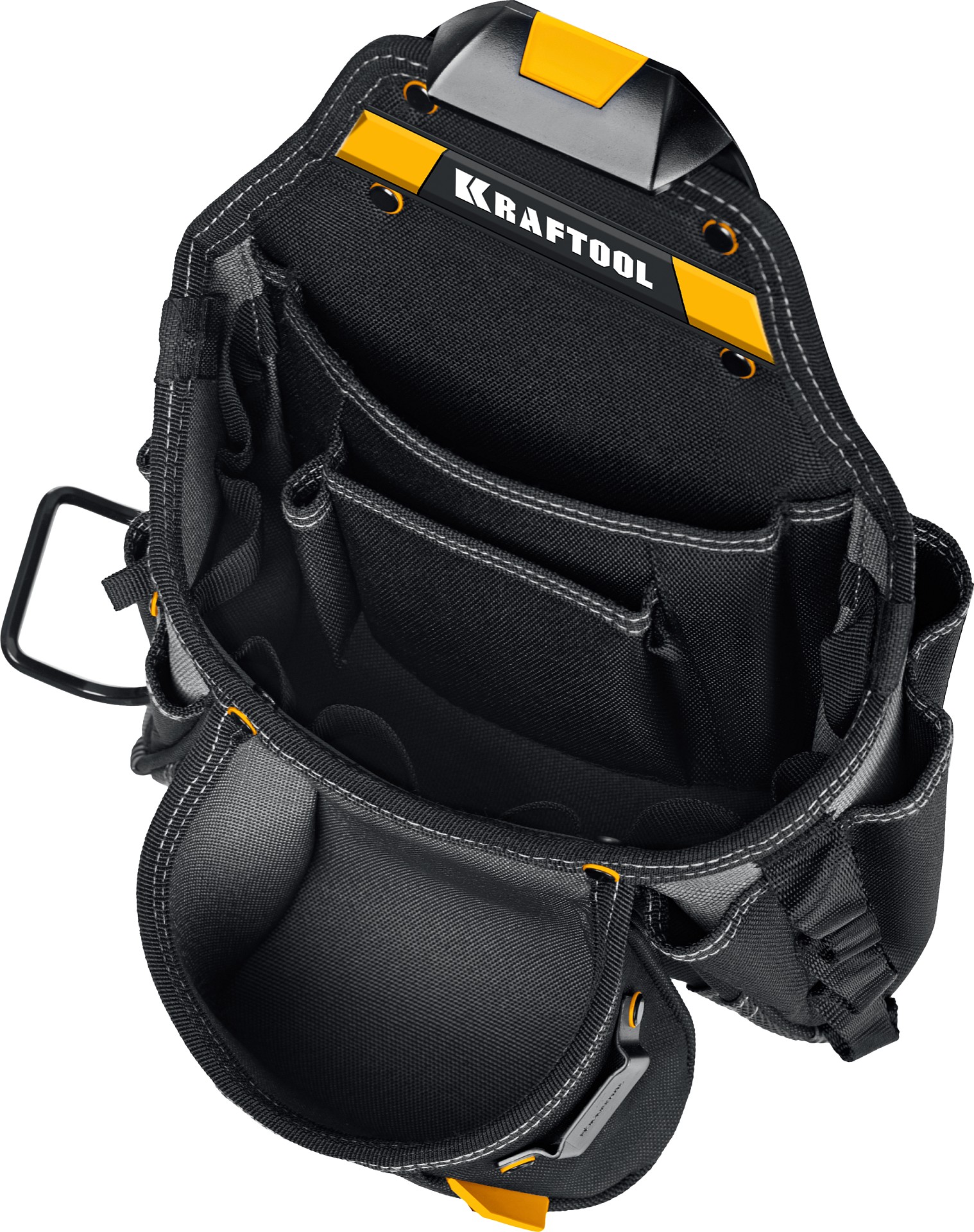 KRAFTOOL KP-27 поясная сумка с быстросъёмным креплением FastClip, 350 х 260 мм (38773) — фото 4