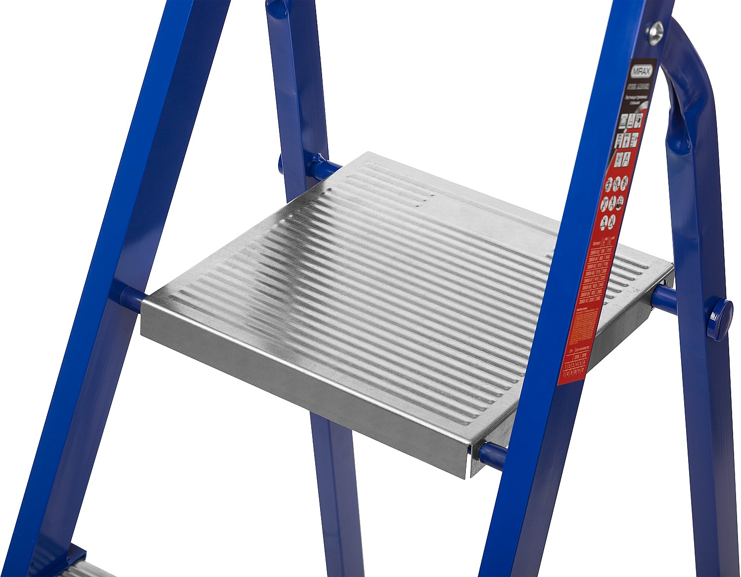 MIRAX 3 ступени, 60 см, стальная стремянка (38800-03) — фото 3