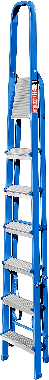 MIRAX 7 ступеней, 141 см, стальная стремянка (38800-07) — фото 2