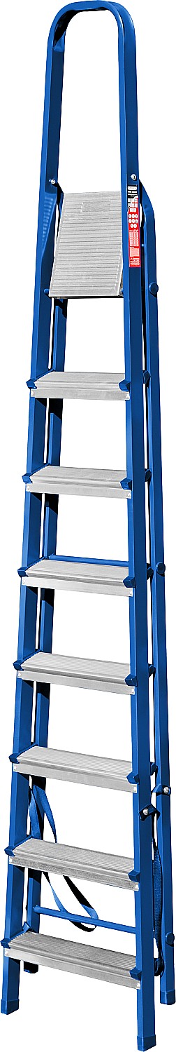 MIRAX 8 ступеней, 162 см, стальная стремянка (38800-08) — фото 2