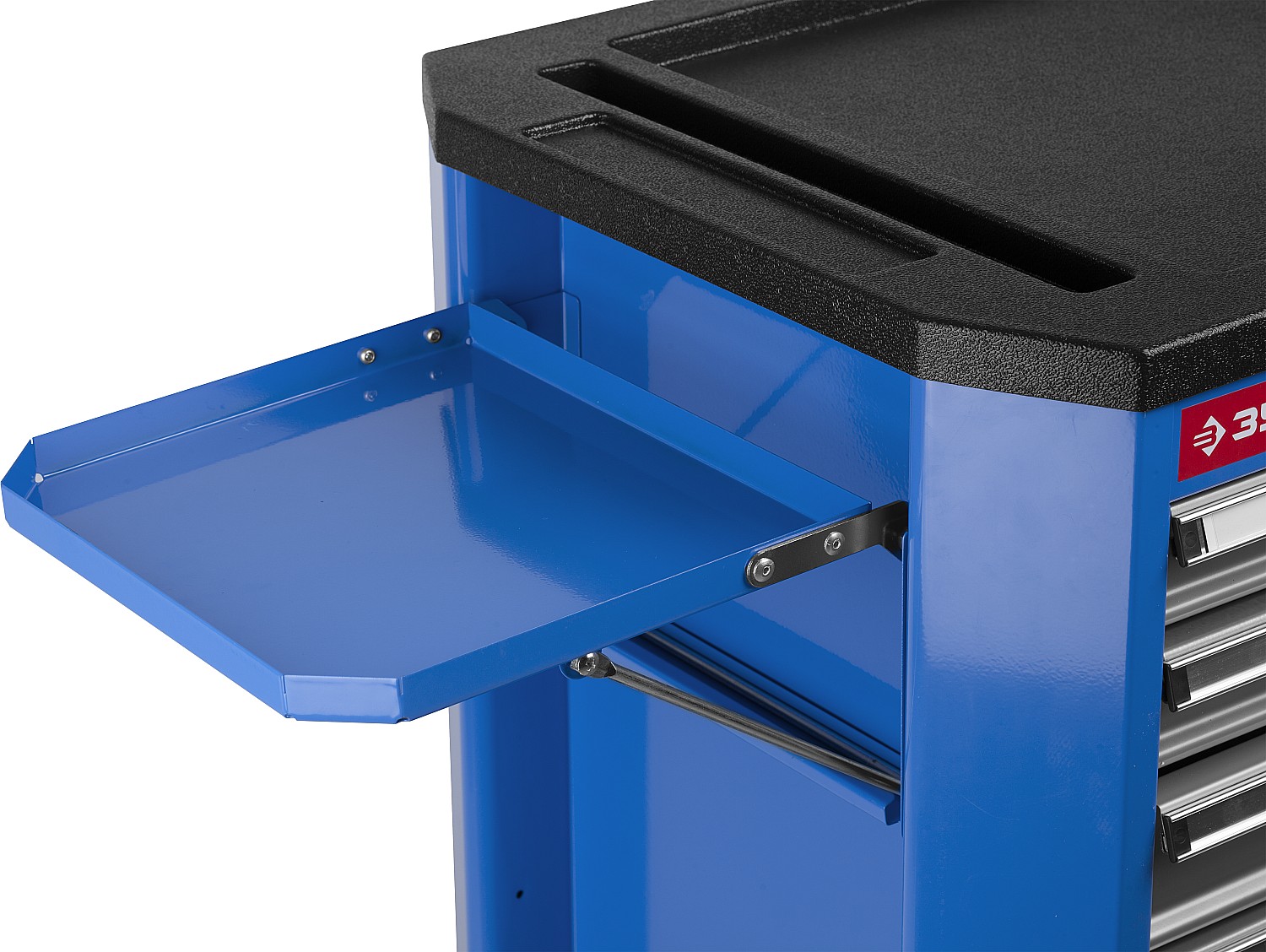 ЗУБР 730 x 475 x 910 мм, инструментальная тележка с 7 ящиками (38903-7) — фото 2