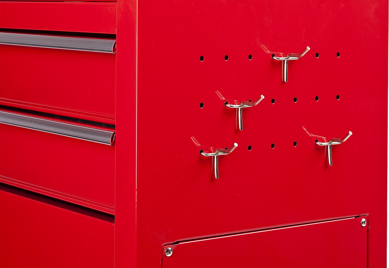 STAYER 616 х 330 х 742 мм, комбо, инструментальная тележка с 2 полками + ящик с 7 полками (38909-K) — фото 2