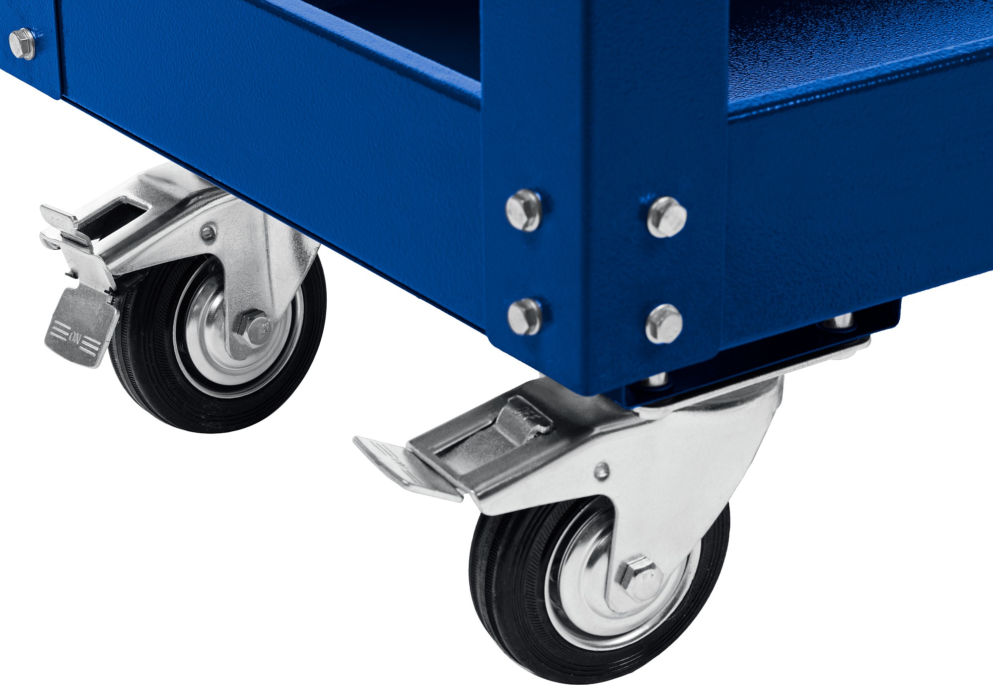 ЗУБР 820 х 405 х 955 мм, инструментальная тележка с 3 полками, Профессионал (38913) — фото 5