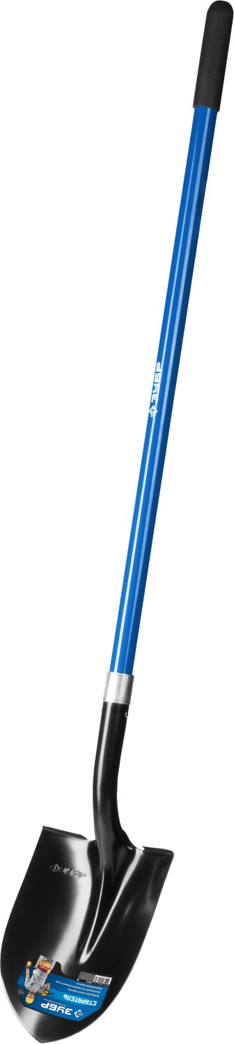 ЗУБР СТАРАТЕЛЬ, 141 см, фиберглассовый черенок, штыковая лопата тип- ЛСГ, закаленное полотно, Профессионал (39545) — фото 6
