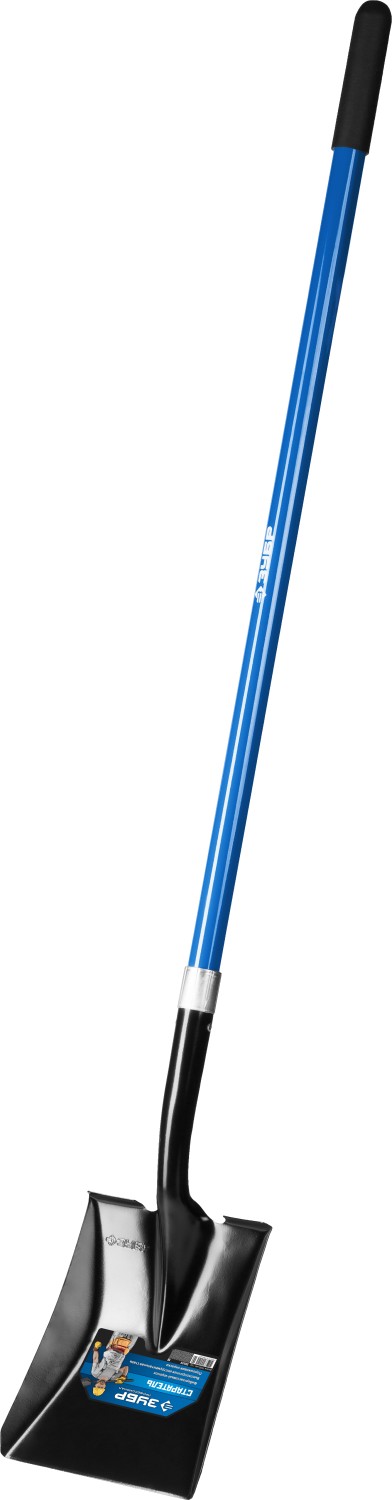 ЗУБР СТАРАТЕЛЬ, 150 см, фиберглассовый черенок, совковая лопата, закаленное полотно, Профессионал (39549) — фото 6