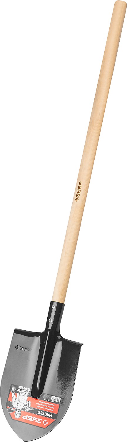 ЗУБР Мастер,143 см, деревянный черенок в/с, штыковая лопата, тип ЛКО, закаленное полотно (39570) — фото 3