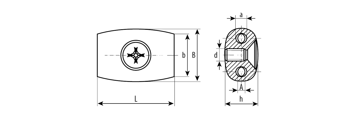 ЗУБР Бочонок, 2 мм, 30 шт, зажим троса (4-304455-02) — фото 2