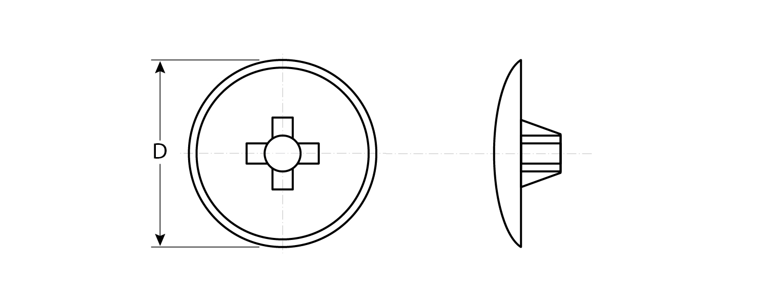 ЗУБР шлиц №2, цвет дуб, 40 шт, декоративная заглушка под шуруп (4-308156-1) — фото 2