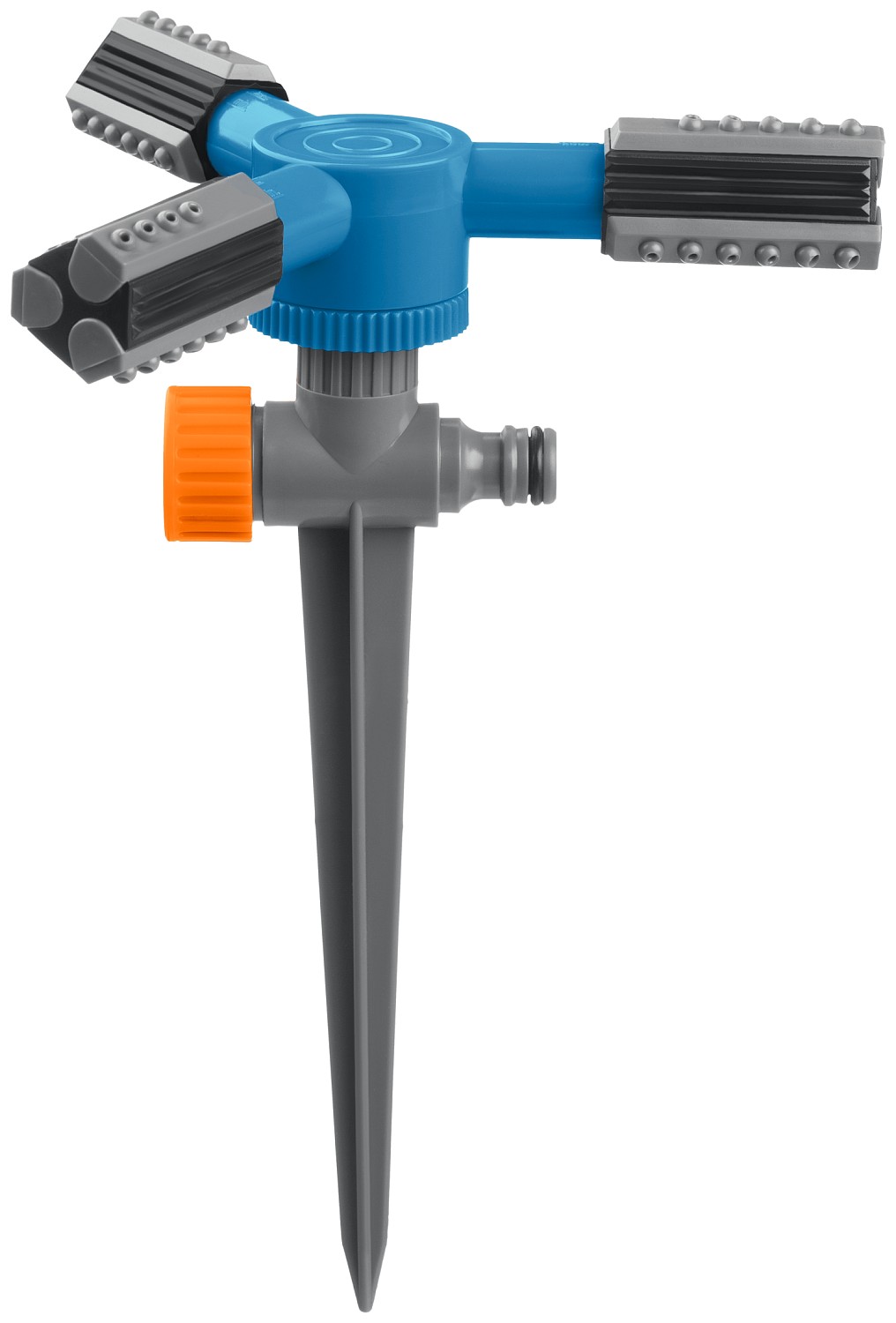 GRINDA RR-P, 75 м, 2 полив, 3 сопла, на пике, ударопрочный пластик, круговой распылитель, PROLine (40341) — фото 4