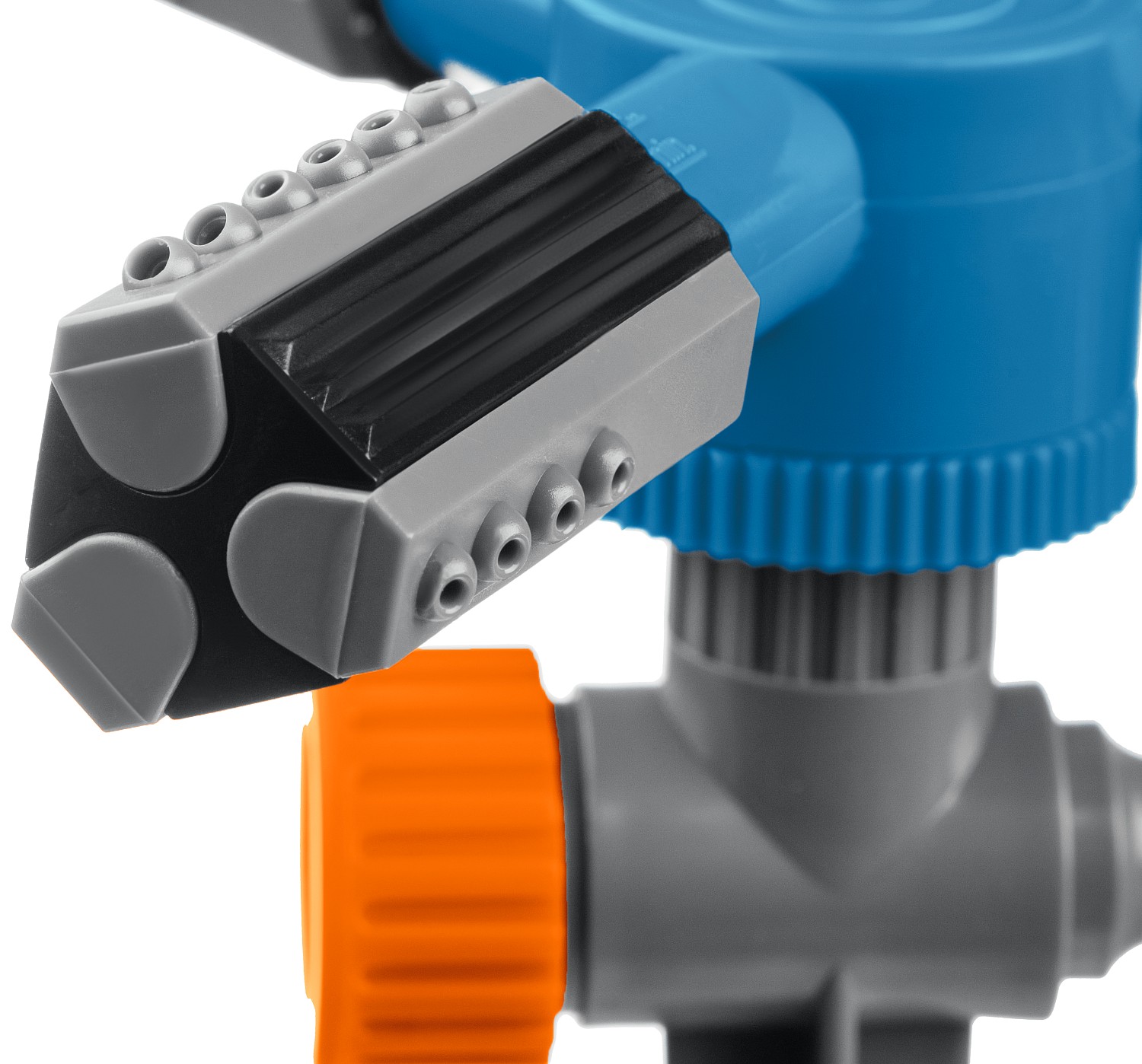 GRINDA RR-P, 75 м, 2 полив, 3 сопла, на пике, ударопрочный пластик, круговой распылитель, PROLine (40341) — фото 5