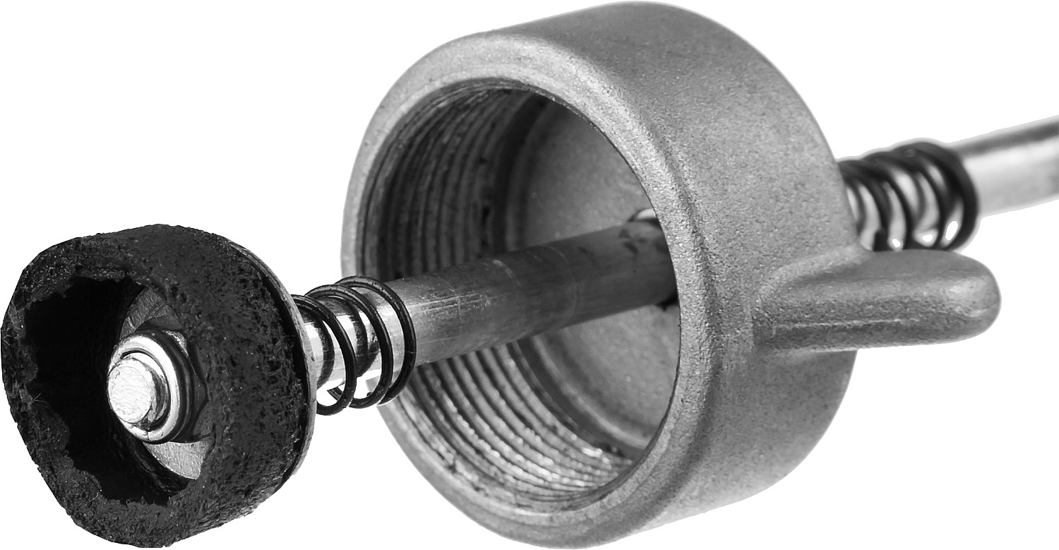 ЗУБР САМОТЛОР СМ-15, 1.5 л, чугунный эжектор, паяльная лампа, Профессионал (40650-1.5) — фото 9