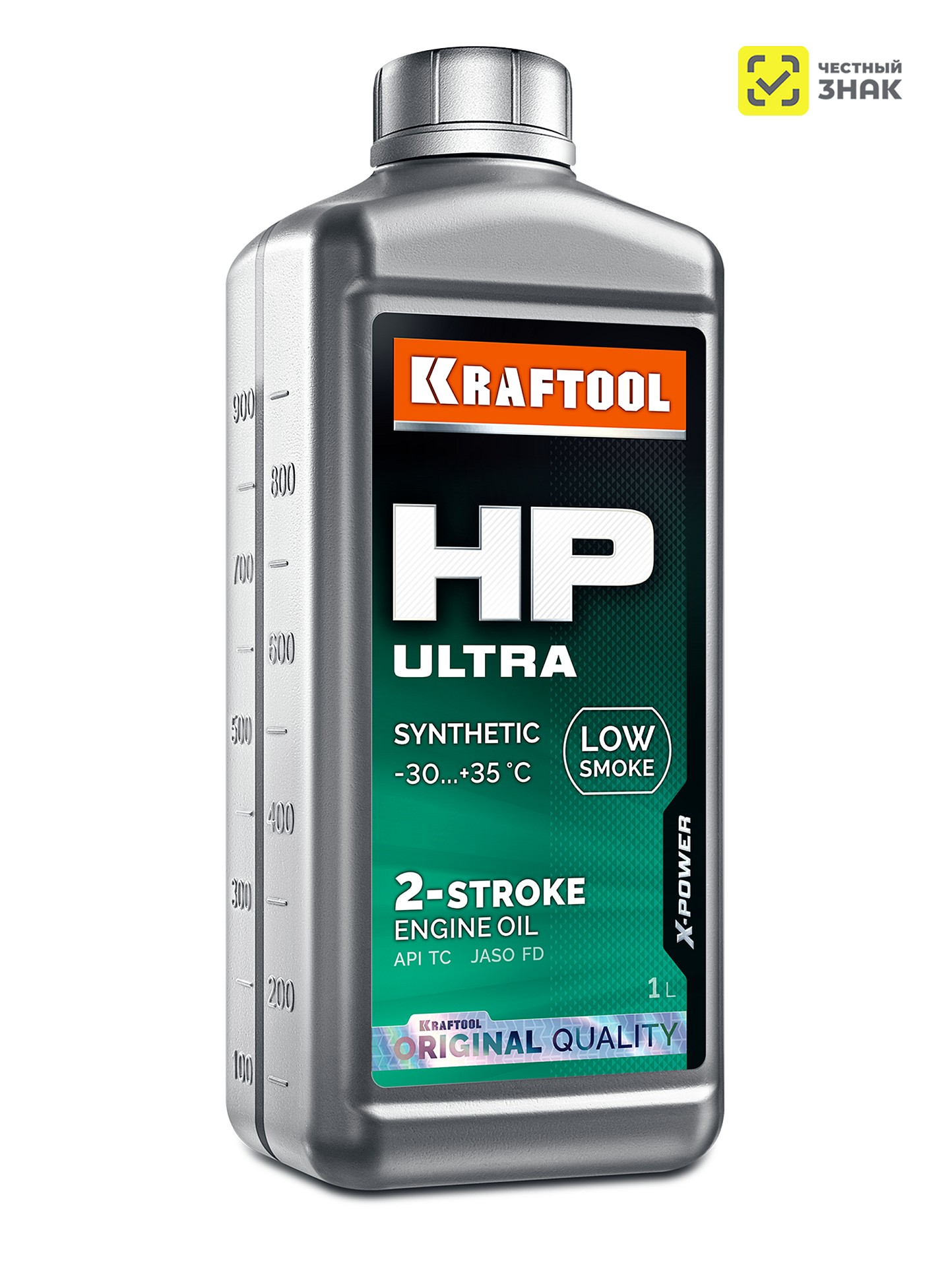 KRAFTOOL HP Ultra, 1 л, cинтетическое масло для 2-тактных двигателей (41501-1)