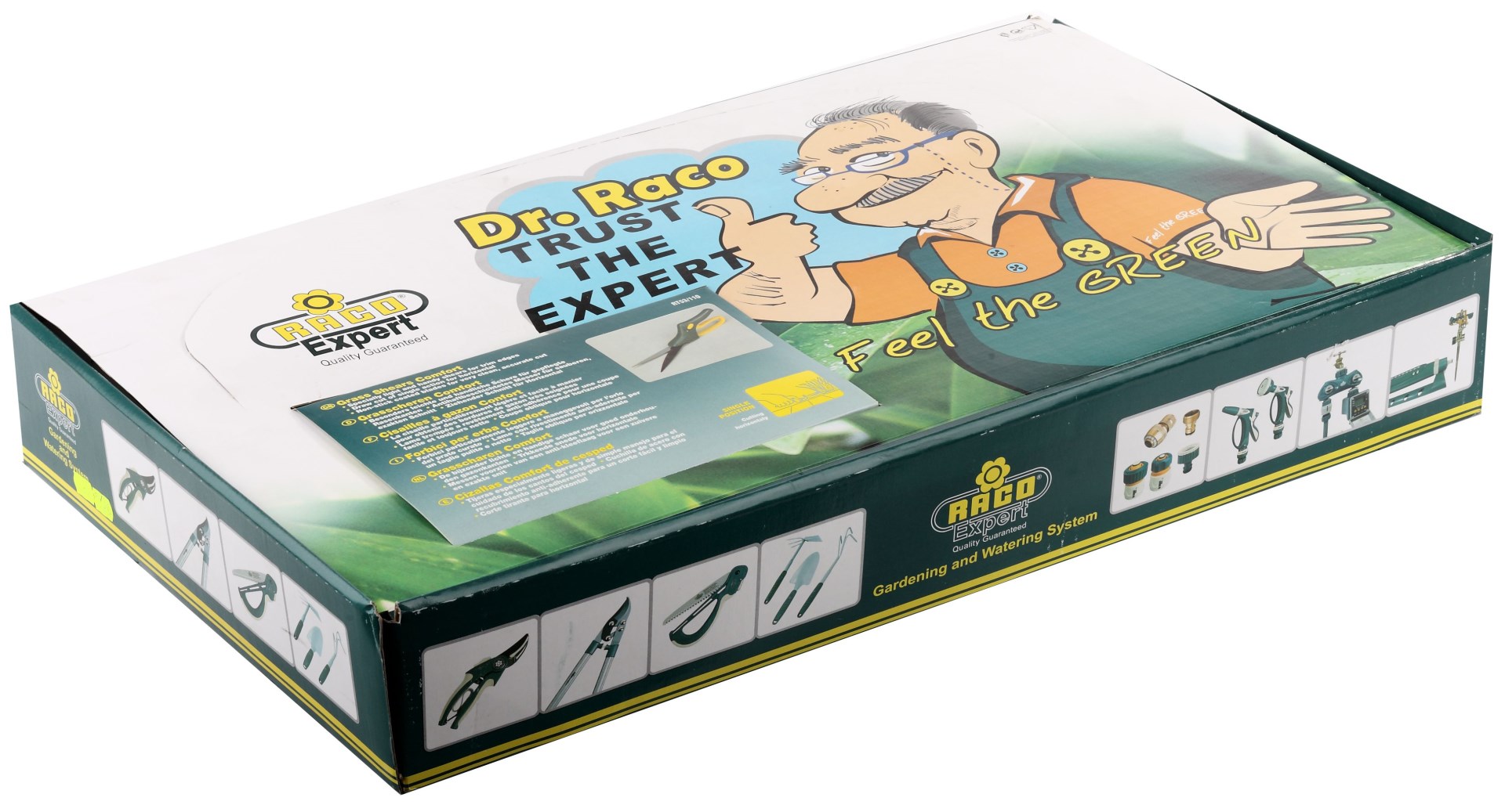 RACO 355 мм, 3-позиционные, 10 шт, ножницы для стрижки травы (4202-53/110-H10) — фото 2