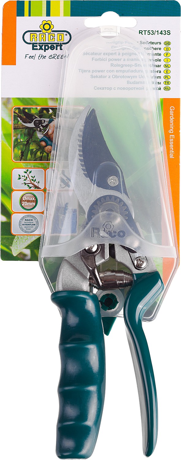 RACO 143S, 210 мм, с поворотной рукояткой, плоскостной секатор (4206-53/143S) — фото 6