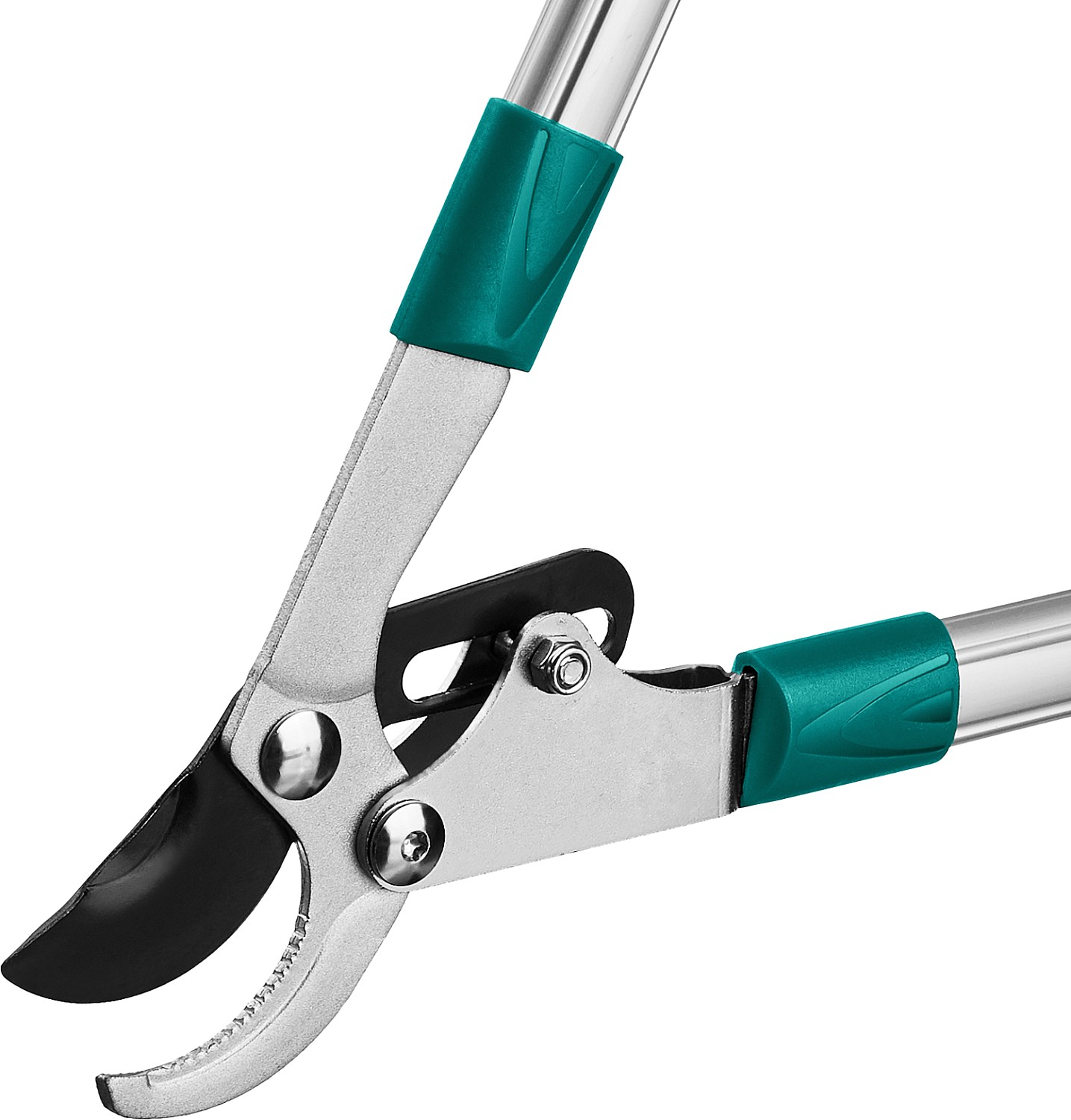 RACO Comfort, 470 мм, высокоуглеродистая сталь, двурычажный, алюминиевые рукоятки, малый плоскостной сучкорез (4214-53/219) — фото 3