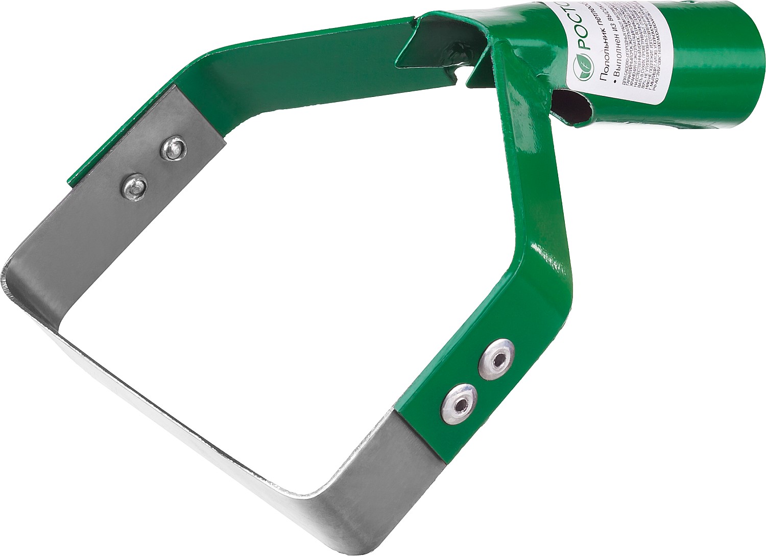 РОСТОК 115 х 24 мм, нержавеющая сталь, без черенка, петлеобразный полольник (421583) — фото 2