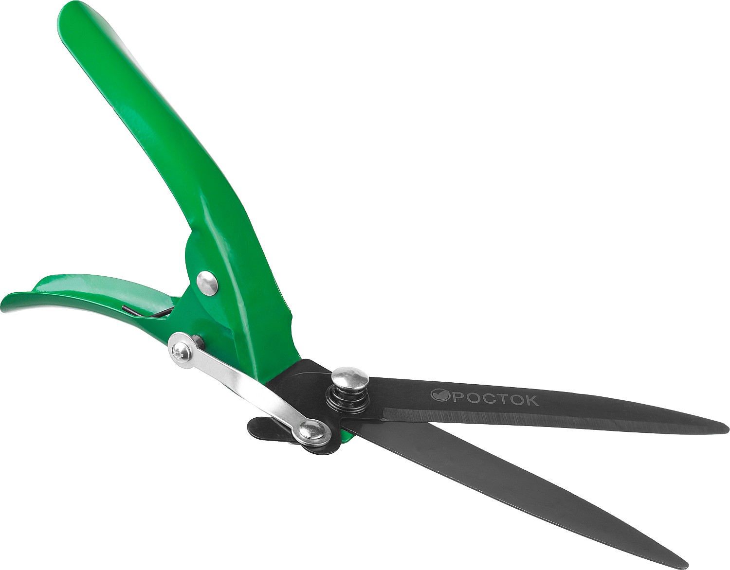 РОСТОК 315 мм, углеродистая сталь, закаленные лезвия, стальные ручки, ножницы для стрижки травы (422005) — фото 3
