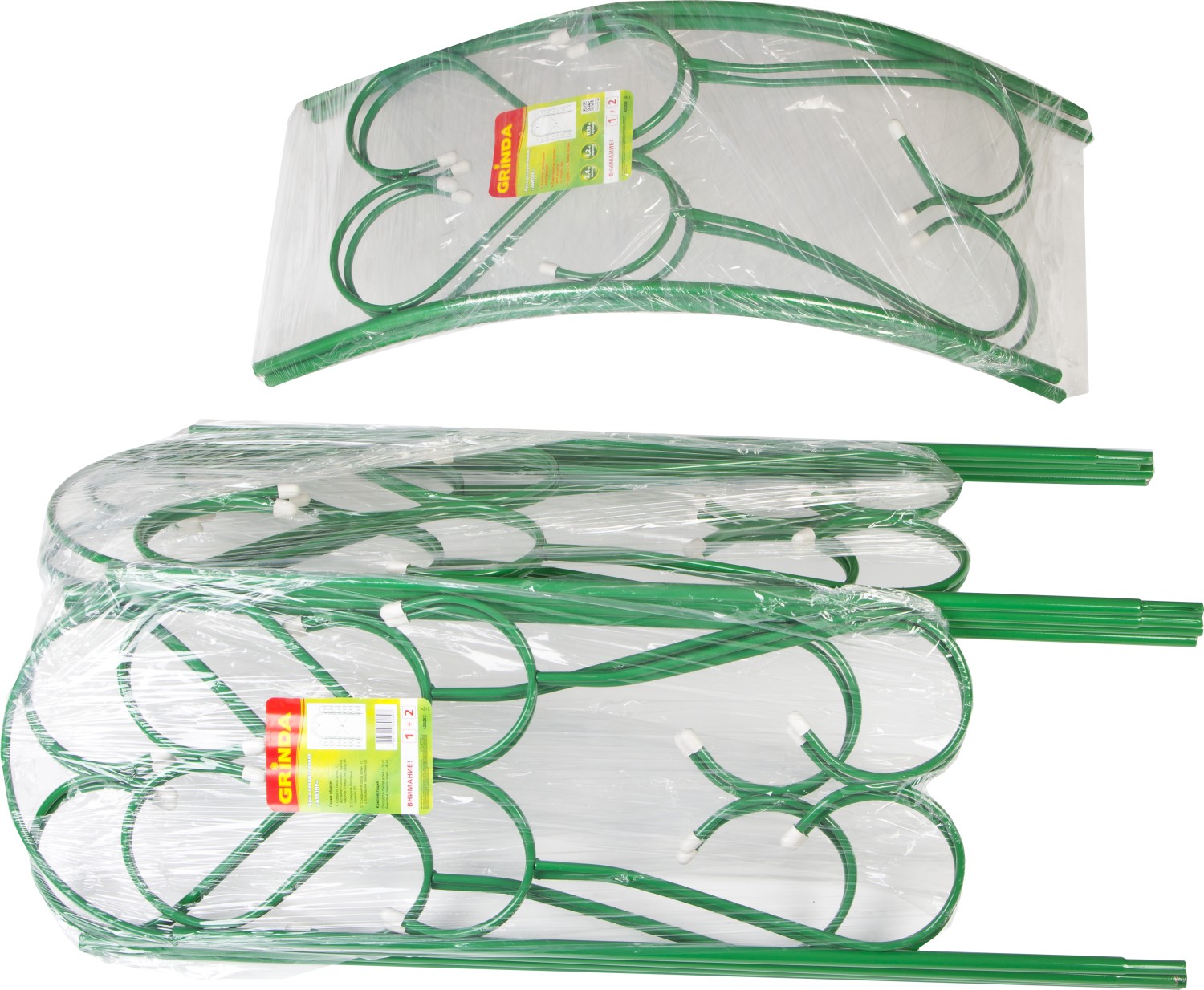 GRINDA АМПИР, 240 х 120 х 36 см, угловая, разборная, стальная, декоративная арка (422253) — фото 2