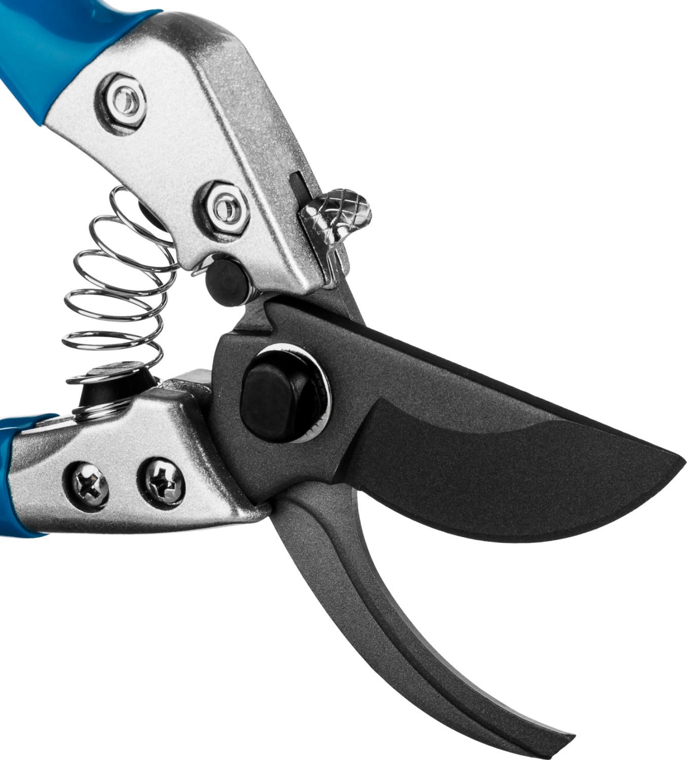 GRINDA P-25, 200 мм, закаленная сталь, эргономичные алюминиевые рукоятки, виниловое покрытие, плоскостной секатор, PROLine (423425) — фото 4