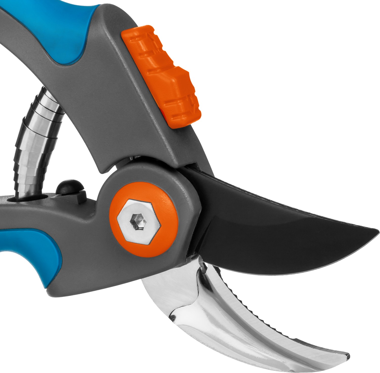 GRINDA P-55, 205 мм, с двухкомпонентными рукоятками, плоскостной секатор, PROLine (423455) — фото 4