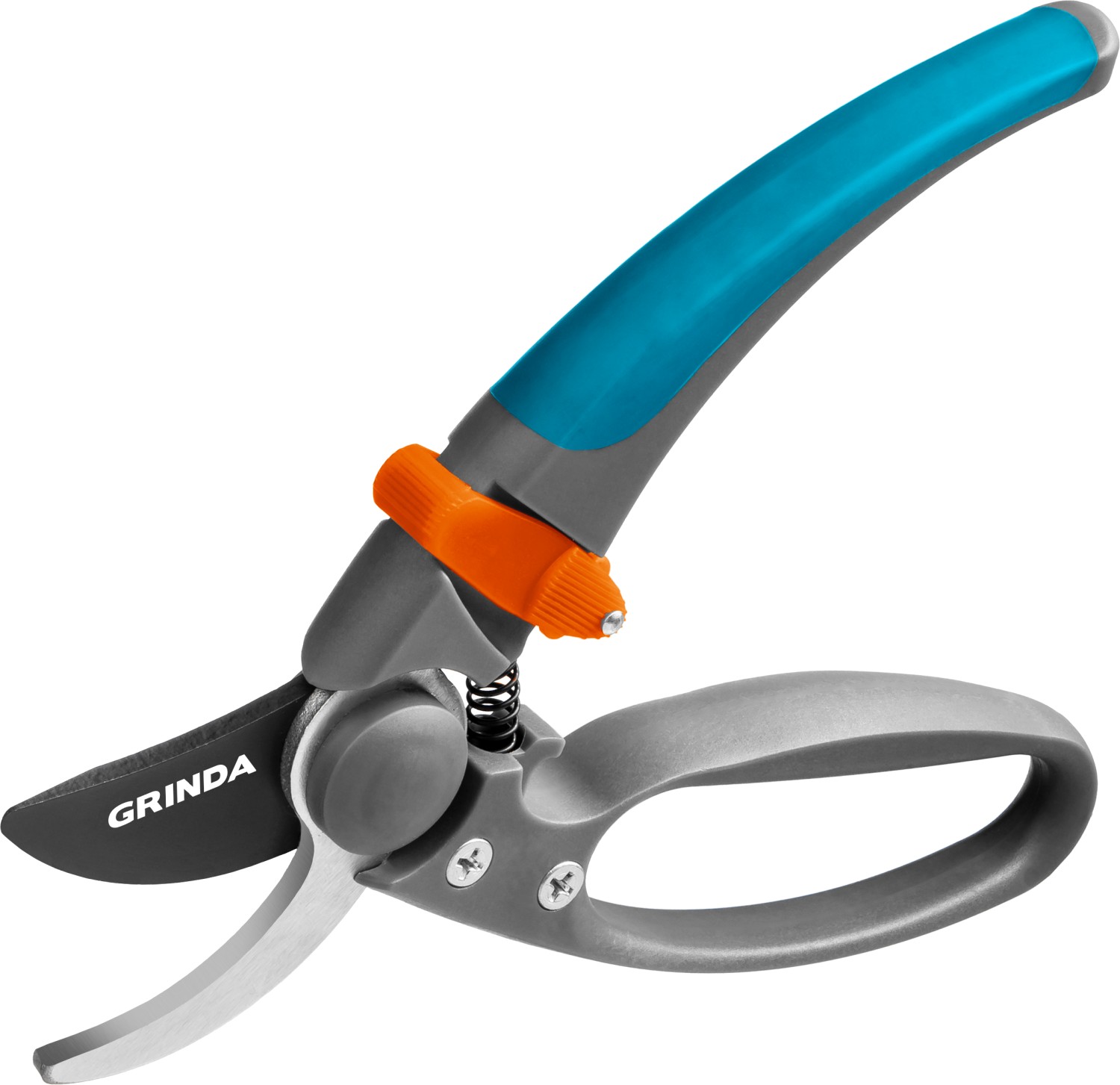 GRINDA P-57, 210 мм, с двухкомпонентными эргономичными рукоятками, с эфесом, плоскостной секатор, PROLine (423457) — фото 3