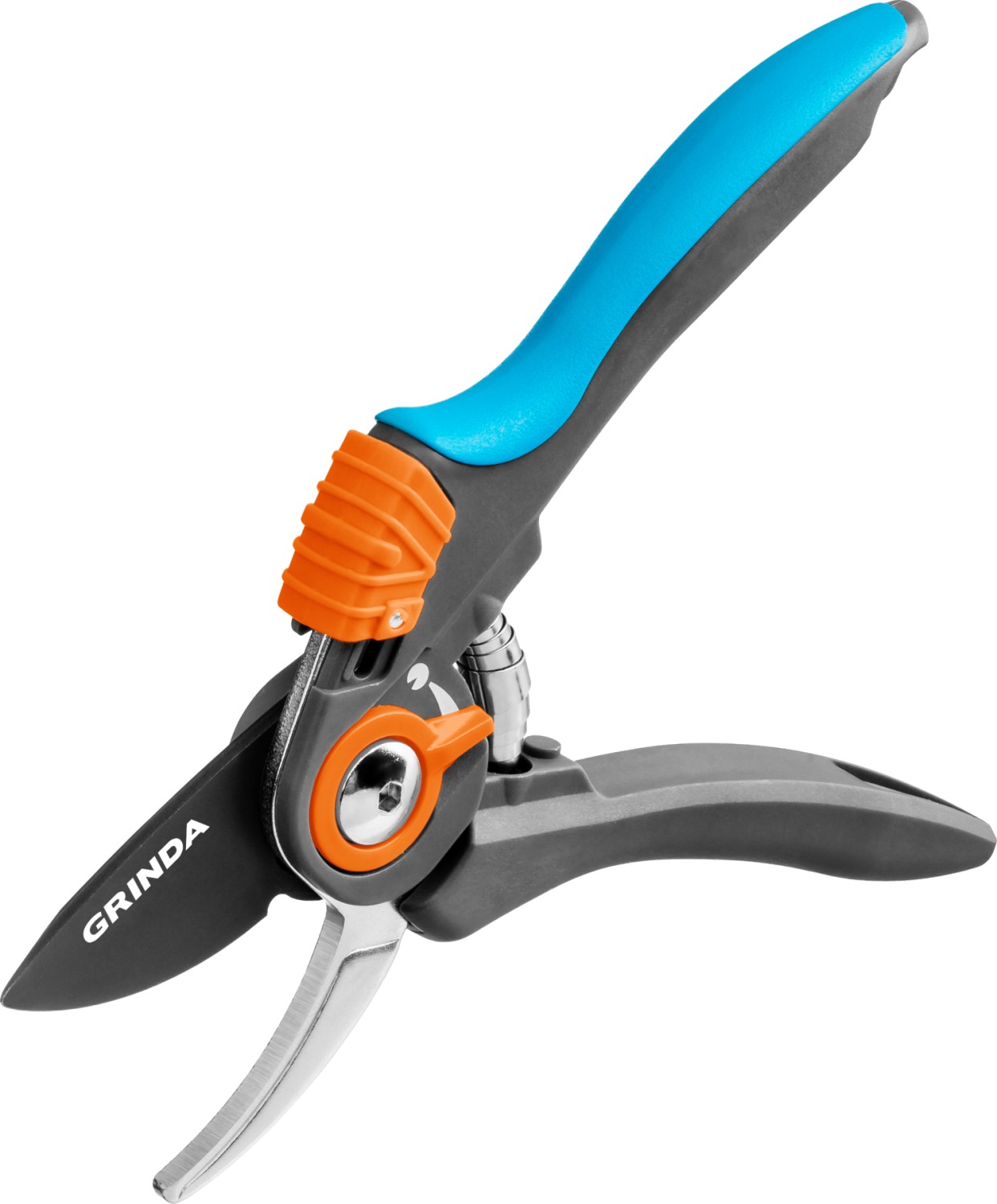 GRINDA P-59, 210 мм, тефлоновое покрытие, с двухкомпонентными рукоятками, плоскостной секатор, PROLine (423459) — фото 3